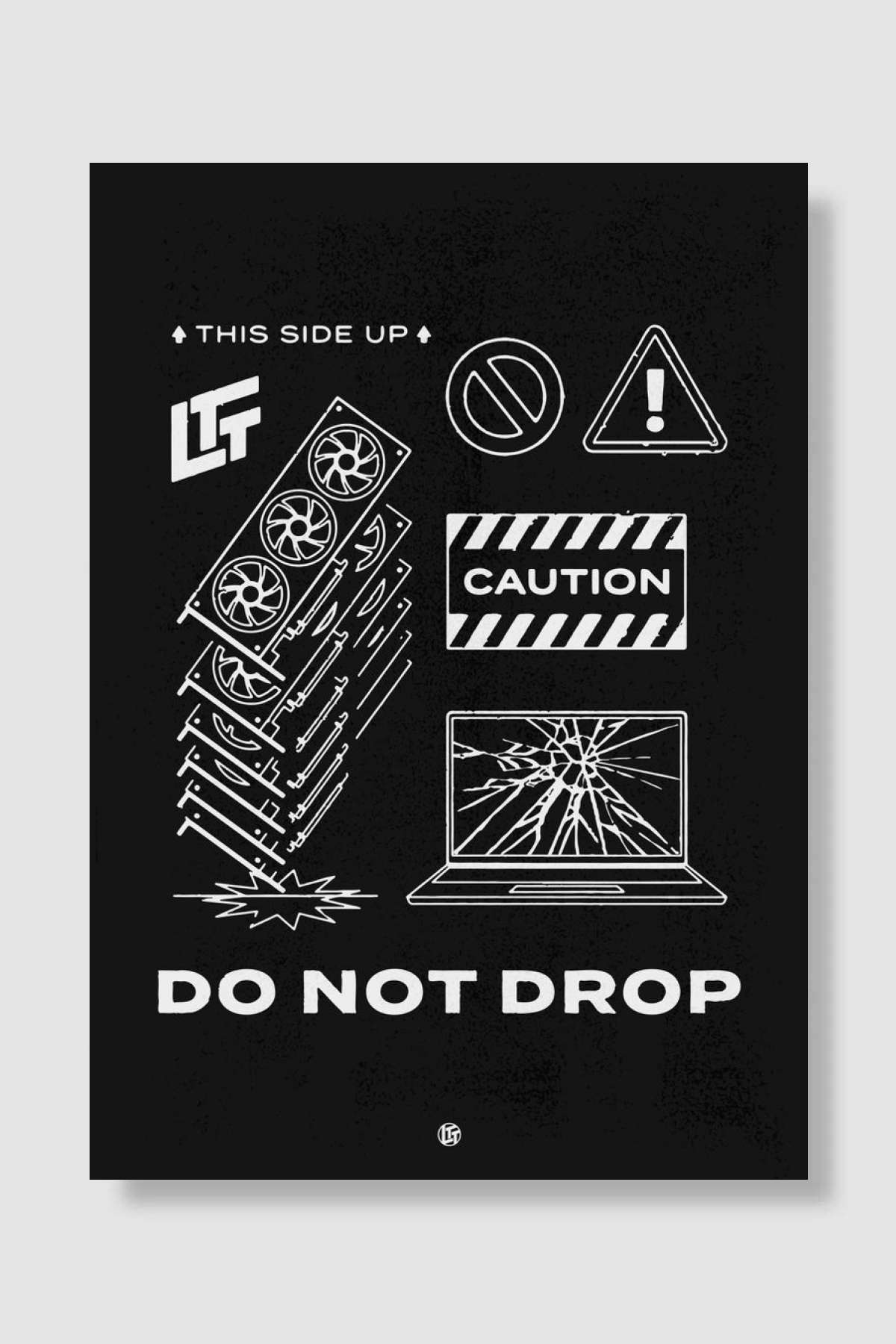 Do Not Drop Oyun Poster Çerçevesiz Yüksek Kalite Oyun Afiş Duvar Poster