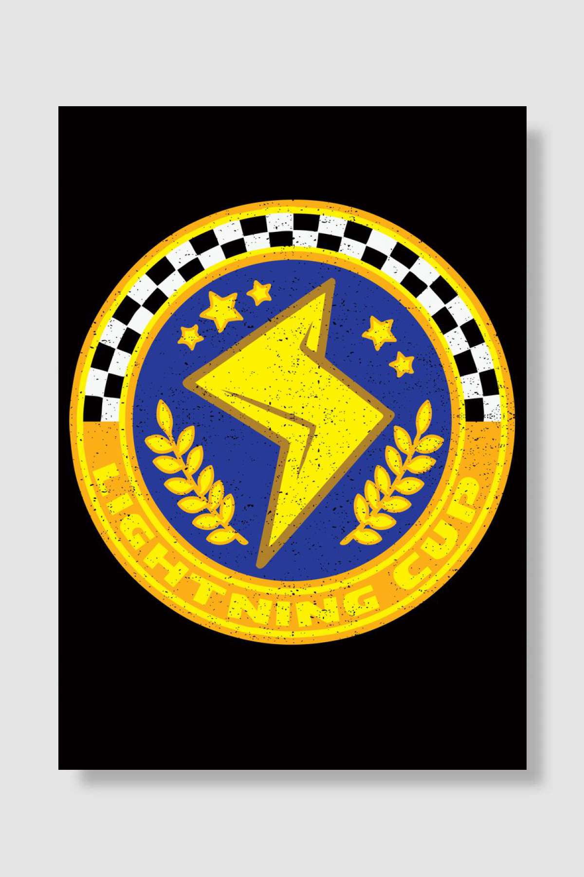 Lightning Cup Oyun Poster Çerçevesiz Yüksek Kalite Oyun Afiş Duvar Poster