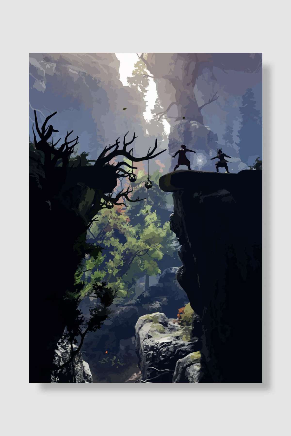 GreedFall Oyun Poster Çerçevesiz Yüksek Kalite Oyun Afiş Duvar Poster