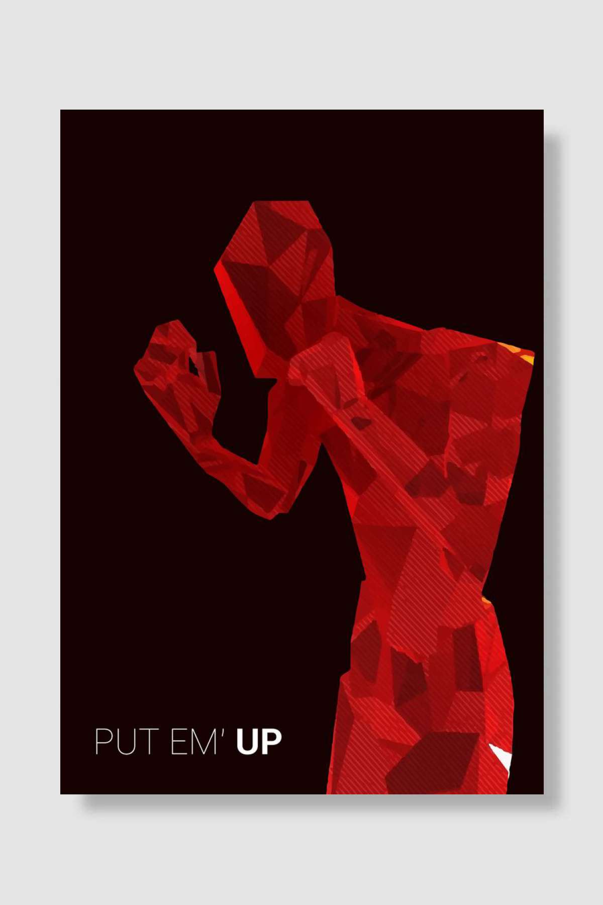 SUPERHOT Fighting Dark Oyun Poster Çerçevesiz Yüksek Kalite Oyun Afiş Duvar Poster