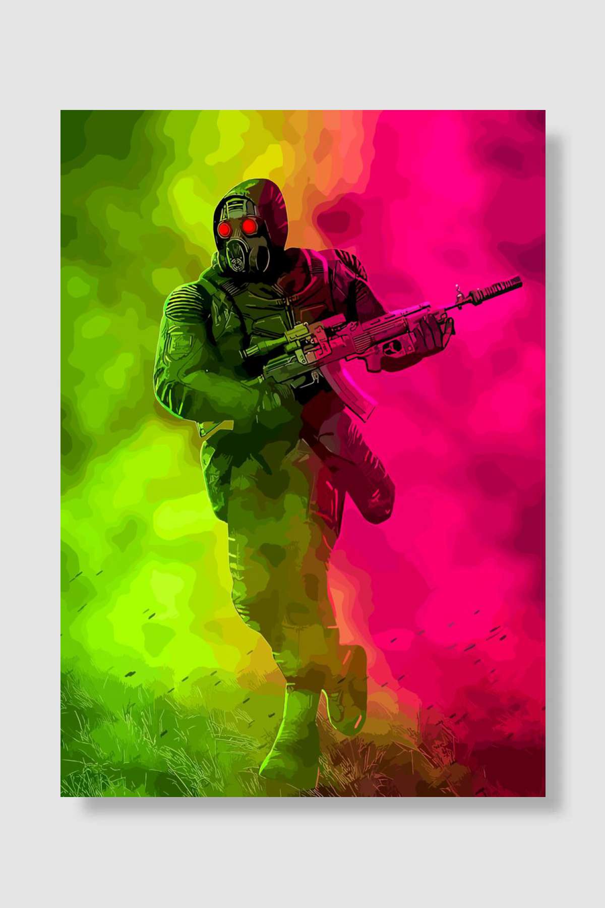 STALKER Oyun Poster Çerçevesiz Yüksek Kalite Oyun Afiş Duvar Poster