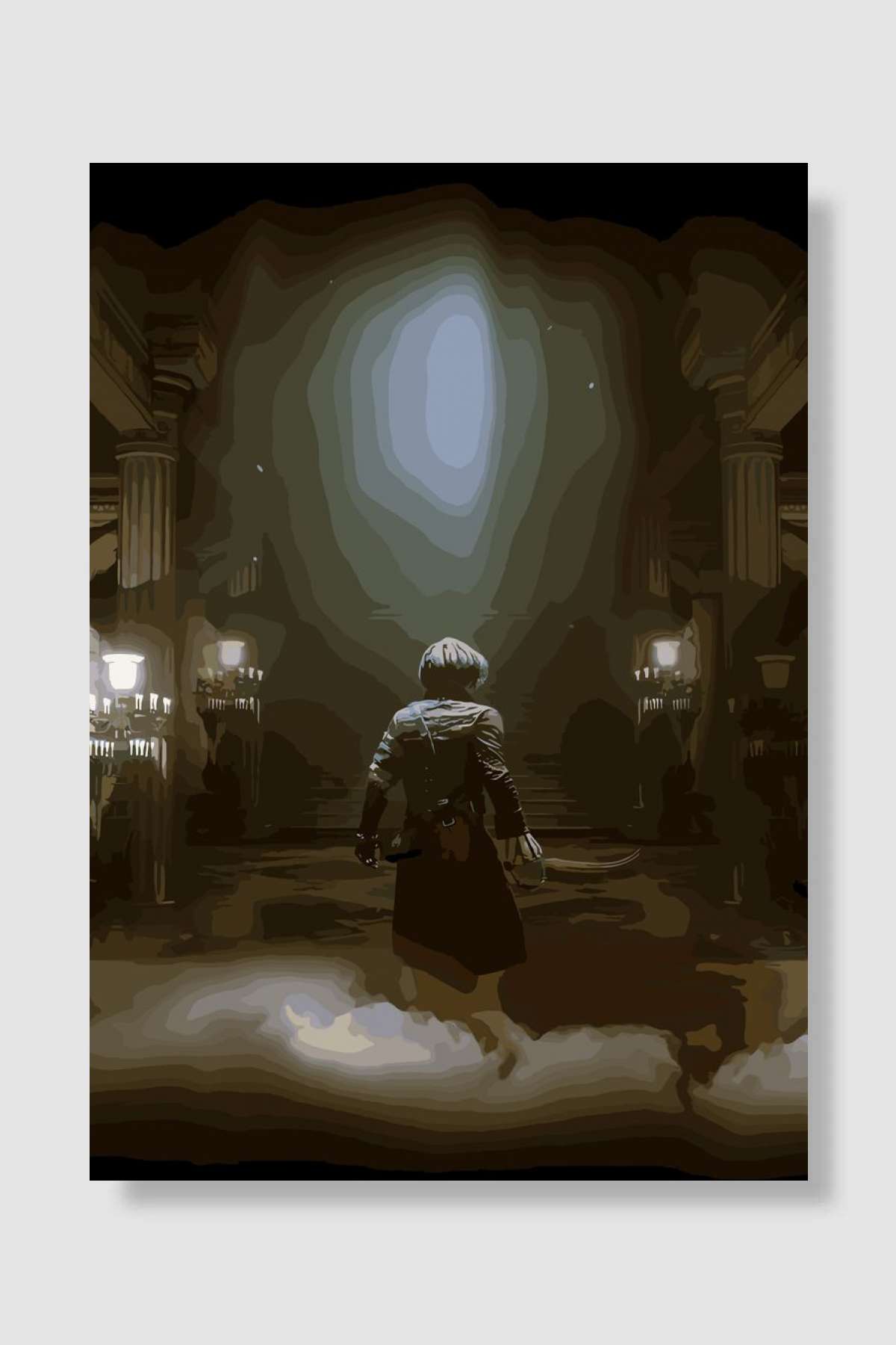 horror games Oyun Poster Çerçevesiz Yüksek Kalite Oyun Afiş Duvar Poster - En İyi Fiyatlarla