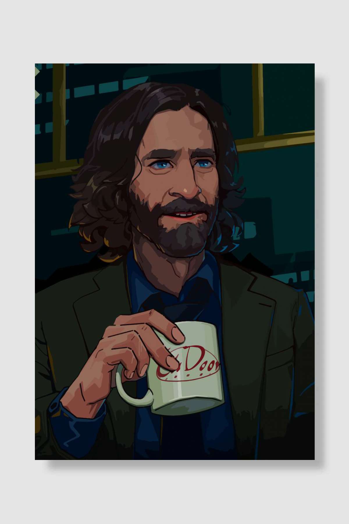 Alan Wake 2 Oyun Poster Çerçevesiz Yüksek Kalite Oyun Afiş Duvar Poster