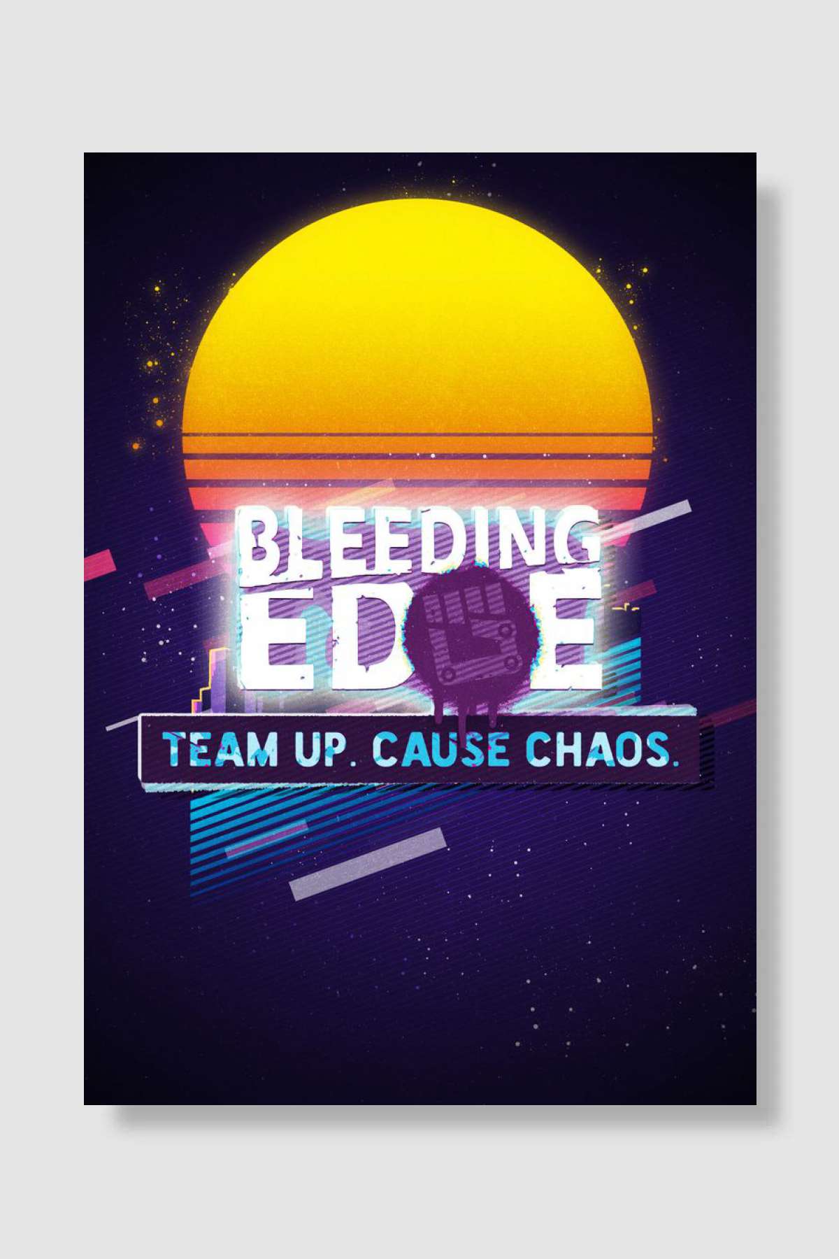 bleeding edge Oyun Poster Çerçevesiz Yüksek Kalite Oyun Afiş Duvar Poster