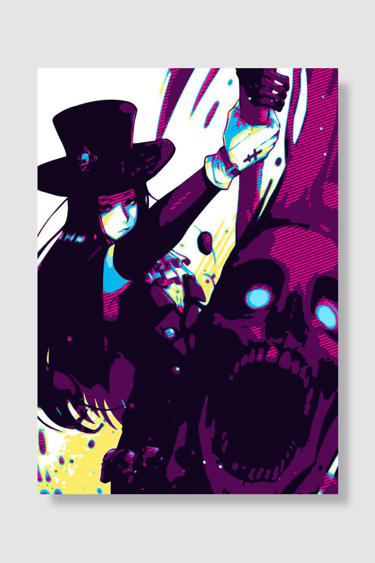 Guilty Gear Oyun Poster Çerçevesiz Yüksek Kalite Oyun Afiş Duvar Poster