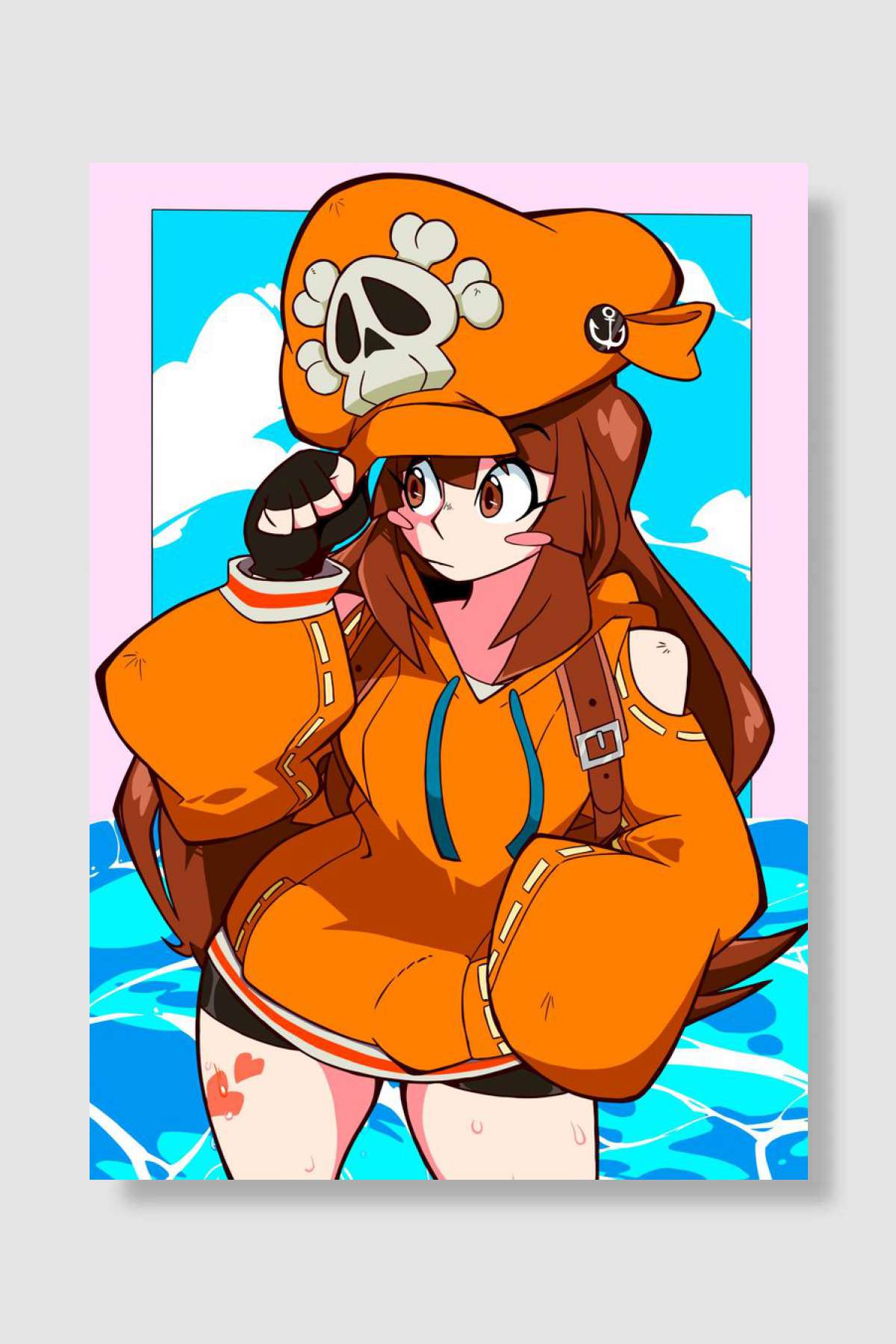 Guilty Gear Oyun Poster Çerçevesiz Yüksek Kalite Oyun Afiş Duvar Poster