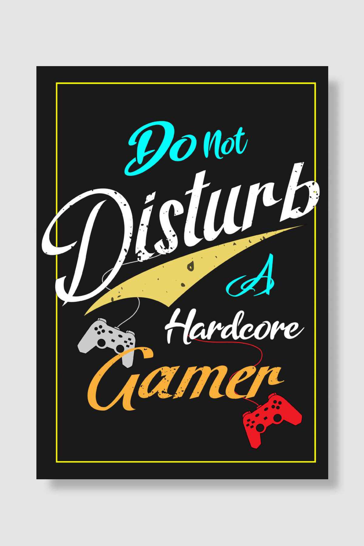 Gaming Gamer Quotes Quote Oyun Poster Çerçevesiz Yüksek Kalite Oyun Afiş Duvar Poster