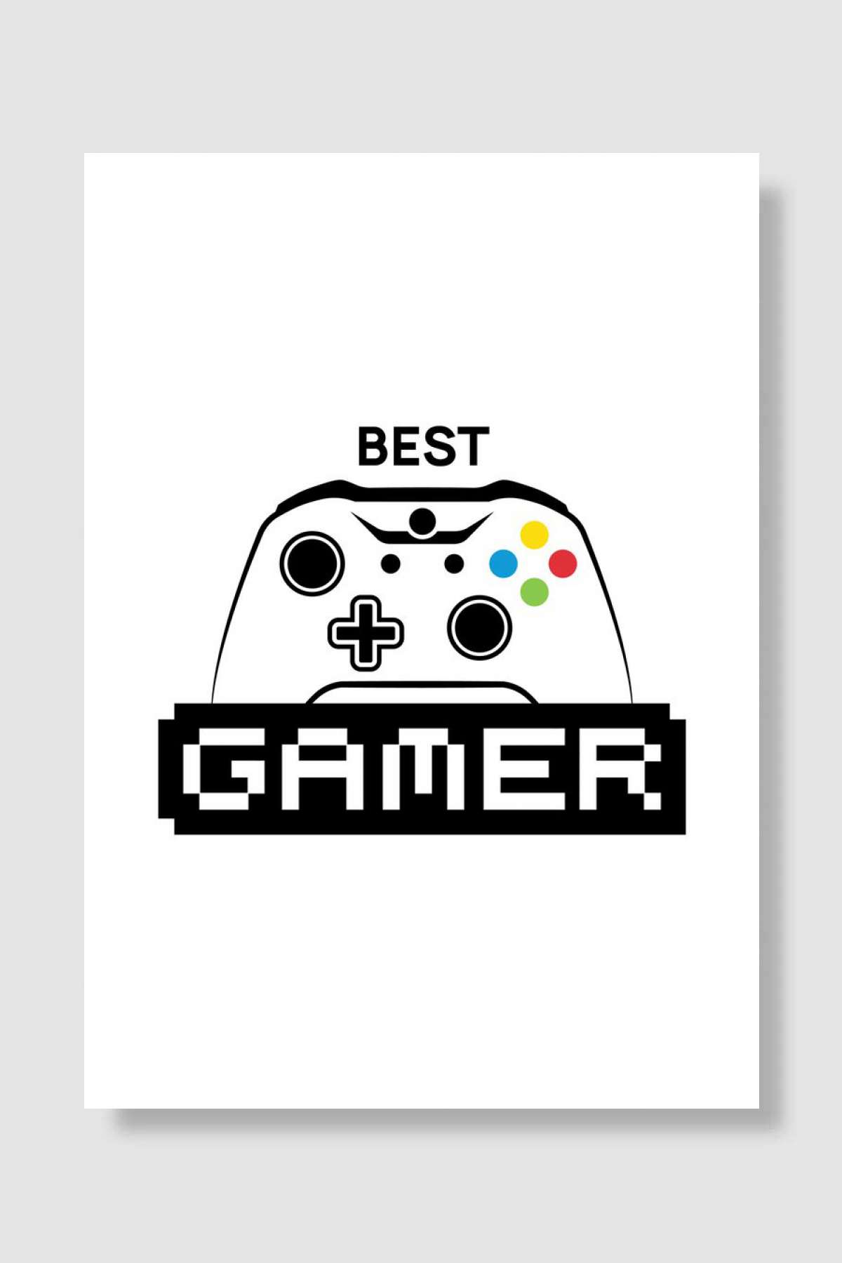 Best Game Oyun Poster Çerçevesiz Yüksek Kalite Oyun Afiş Duvar Poster