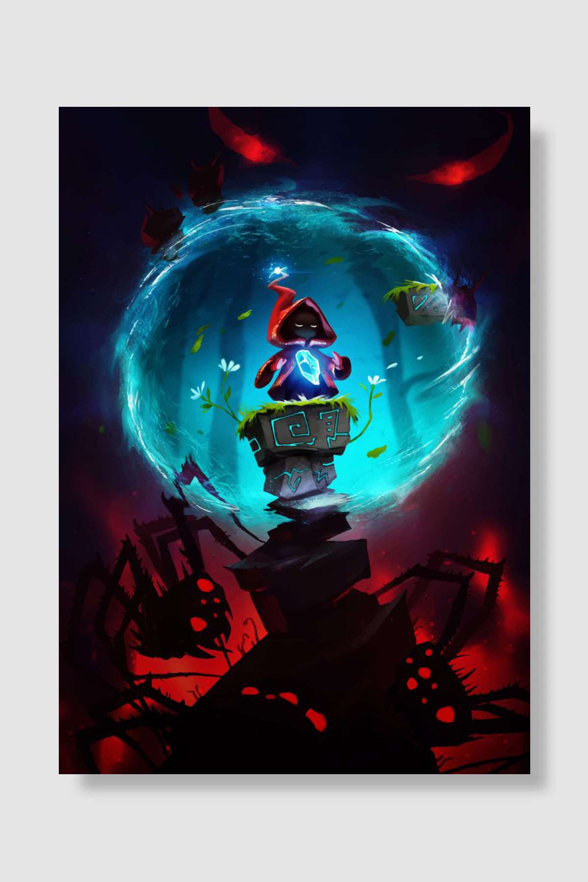 Unbound Worlds Apart Oyun Poster Çerçevesiz Yüksek Kalite Oyun Afiş Duvar Poster