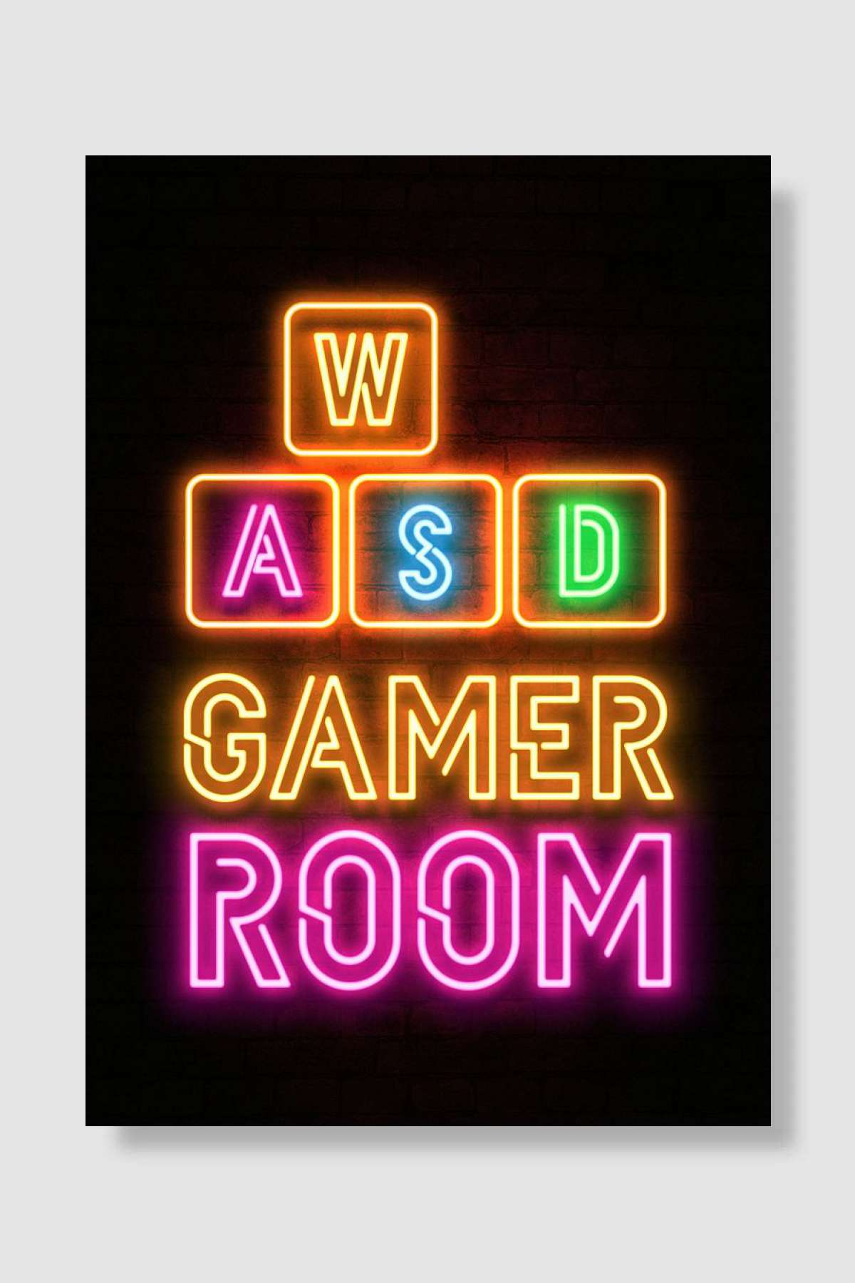 gamer room Oyun Poster Çerçevesiz Yüksek Kalite Oyun Afiş Duvar Poster