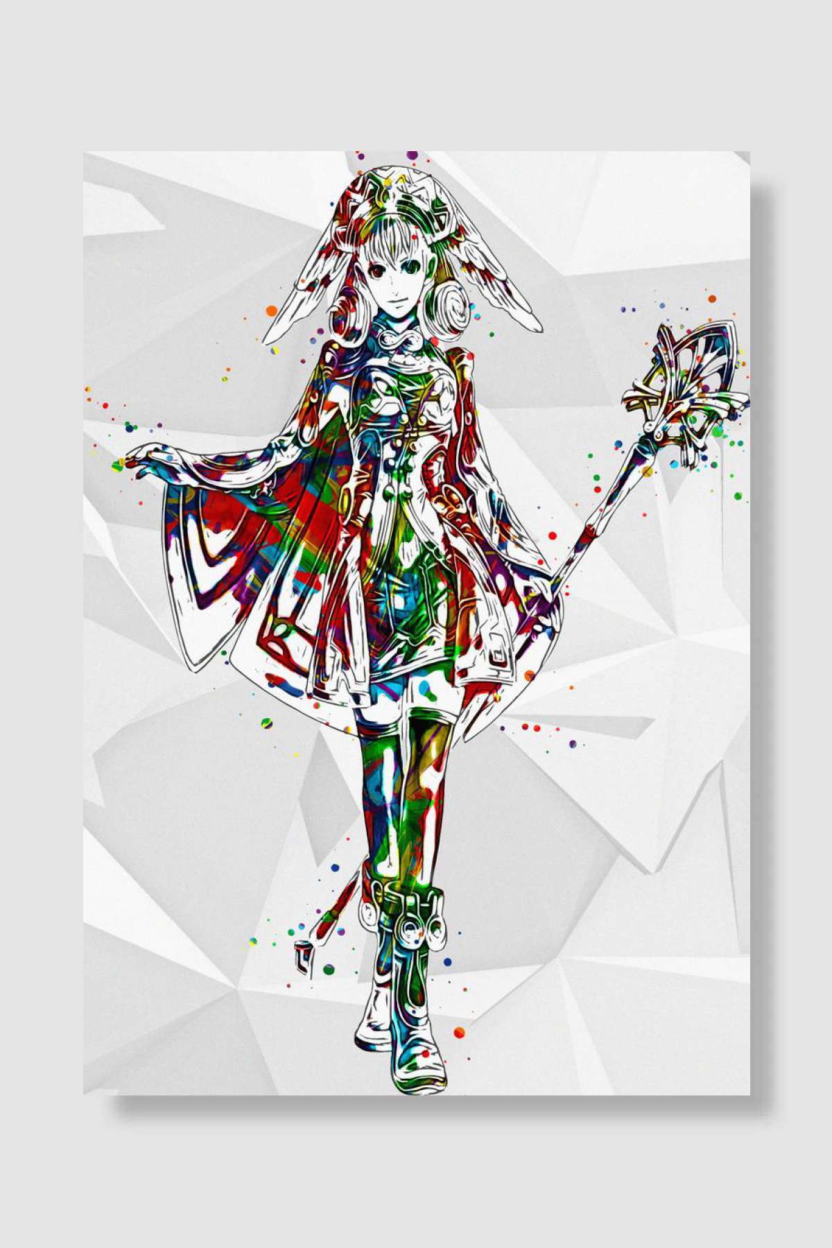 Melia Oyun Poster Çerçevesiz Yüksek Kalite Oyun Afiş Duvar Poster