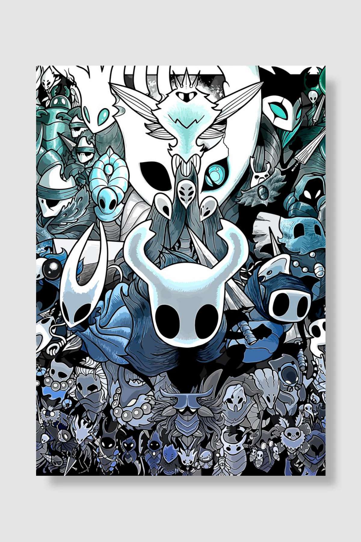 Monster Hunter Oyun Poster Çerçevesiz Yüksek Kalite Oyun Afiş Duvar Poster