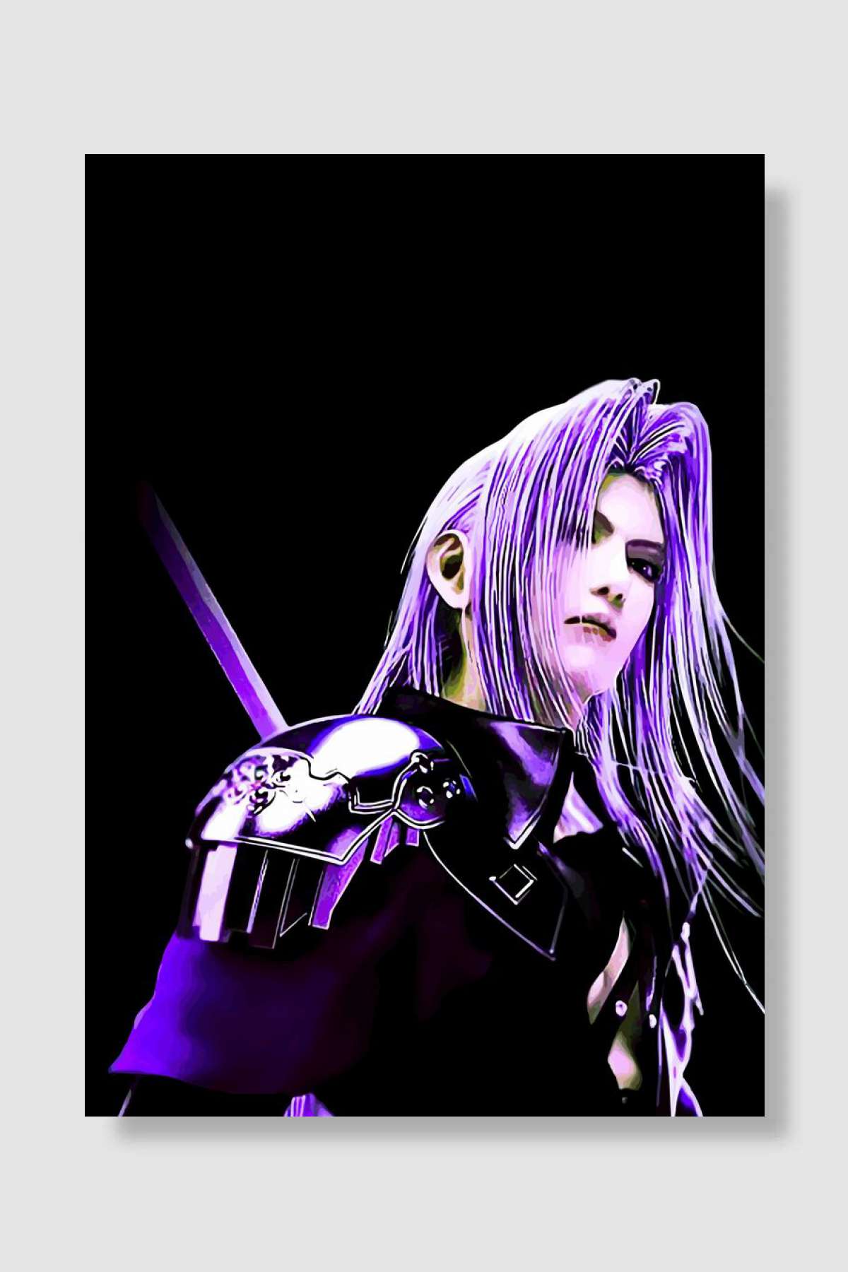 Final Fantasy i Oyun Poster Çerçevesiz Yüksek Kalite Oyun Afiş Duvar Poster