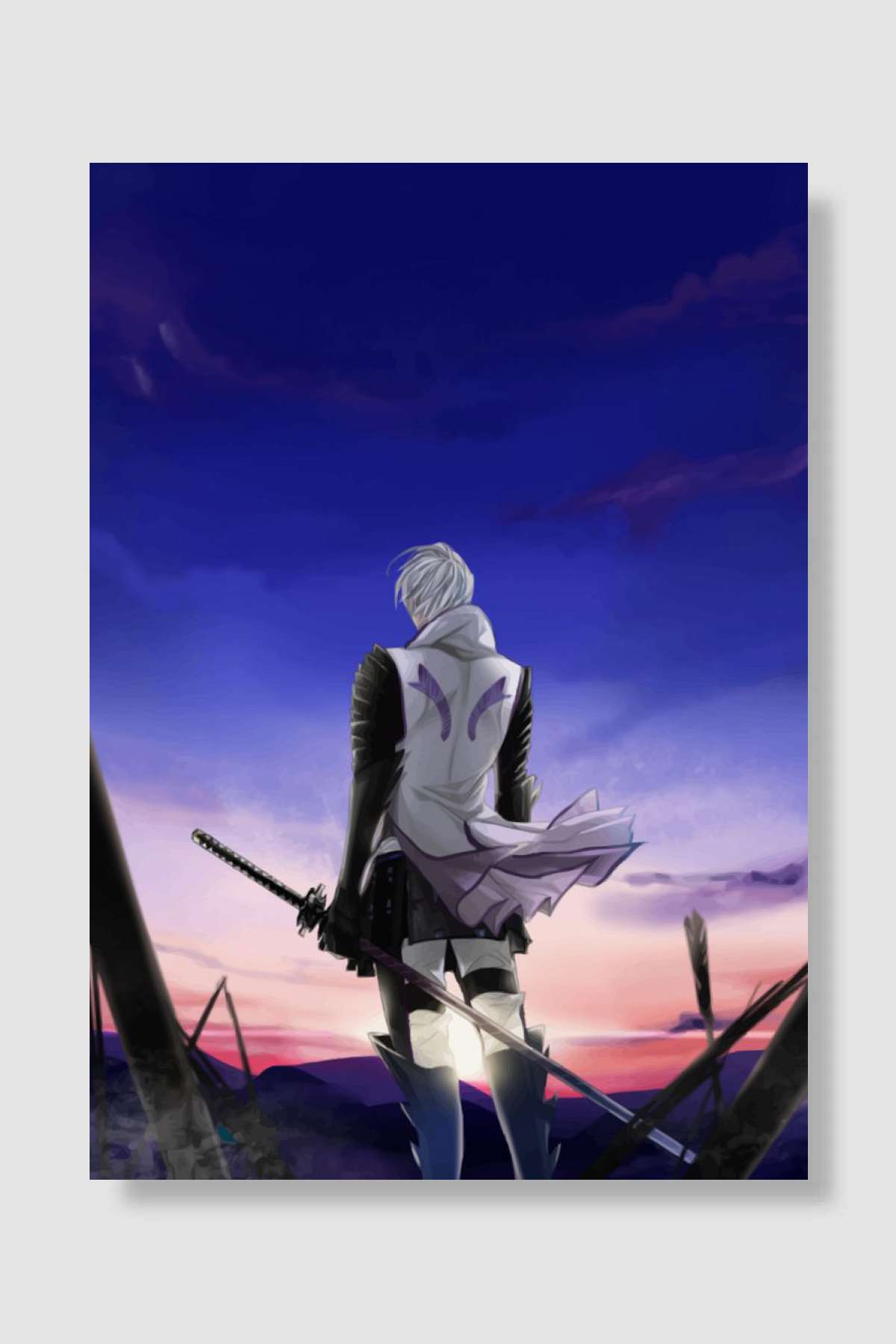 Sengoku Basara Devil Kings Oyun Poster Çerçevesiz Yüksek Kalite Oyun Afiş Duvar Poster - En İyi Fiyatlarla