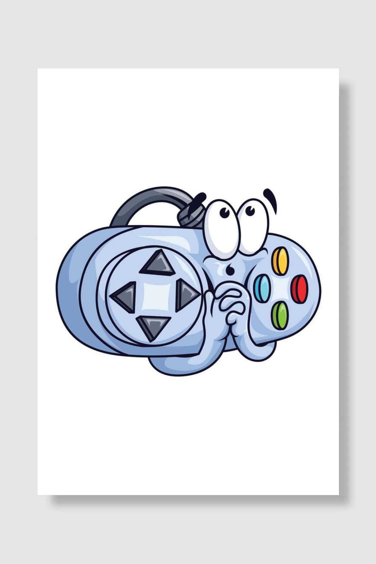 Game Console 12 Oyun Poster Çerçevesiz Yüksek Kalite Oyun Afiş Duvar Poster