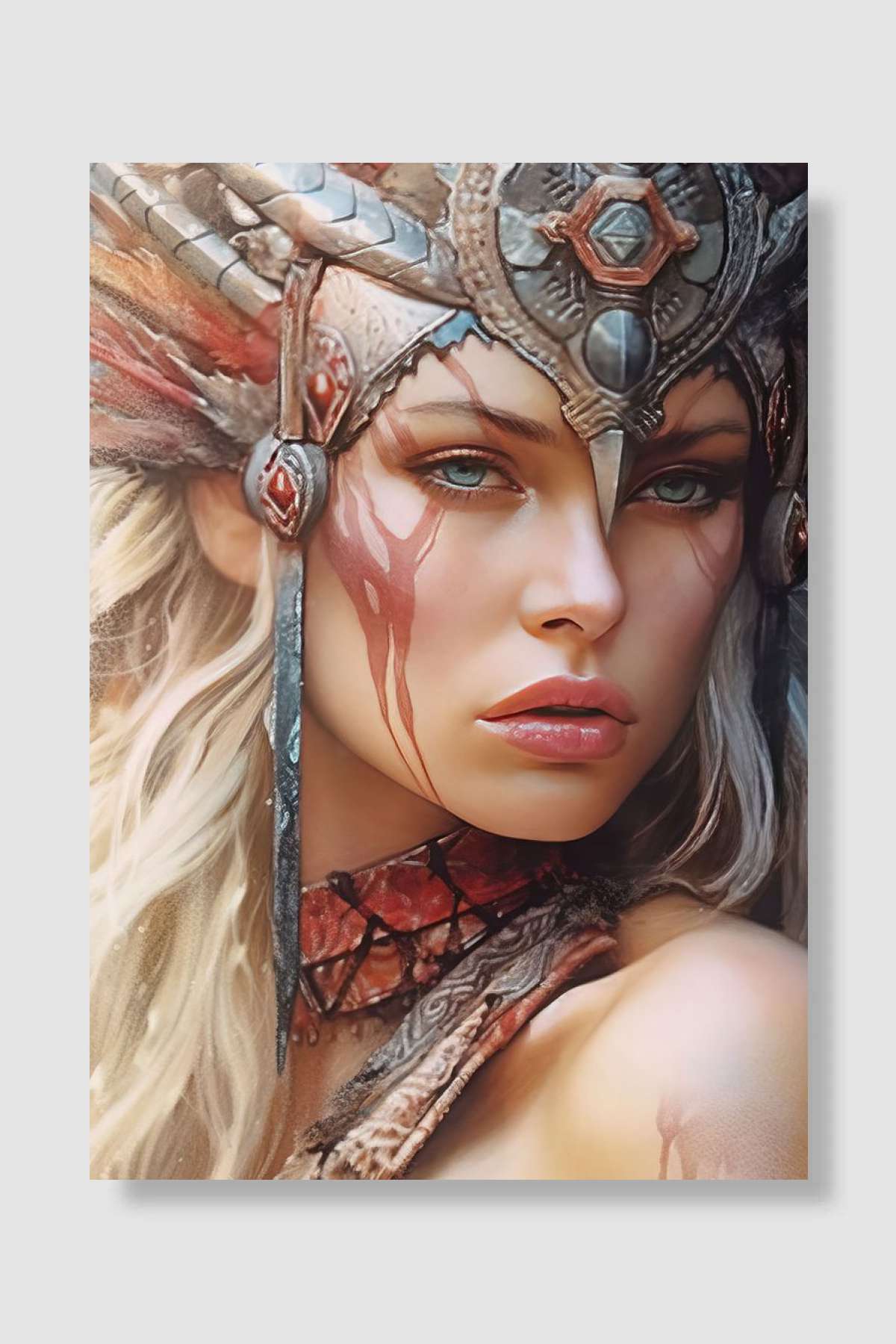 Amazon woman Oyun Poster Çerçevesiz Yüksek Kalite Oyun Afiş Duvar Poster