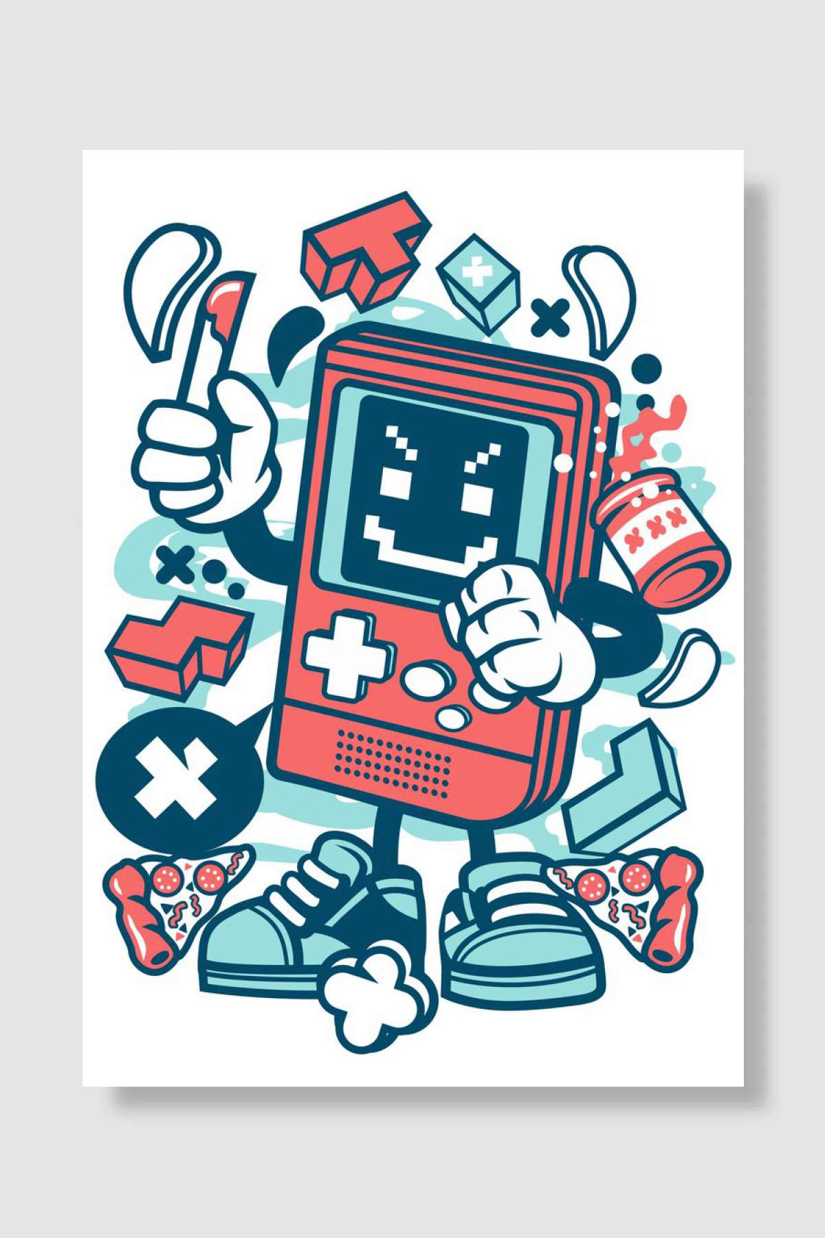 gamer bad all games Oyun Poster Çerçevesiz Yüksek Kalite Oyun Afiş Duvar Poster - En İyi Fiyatlarla