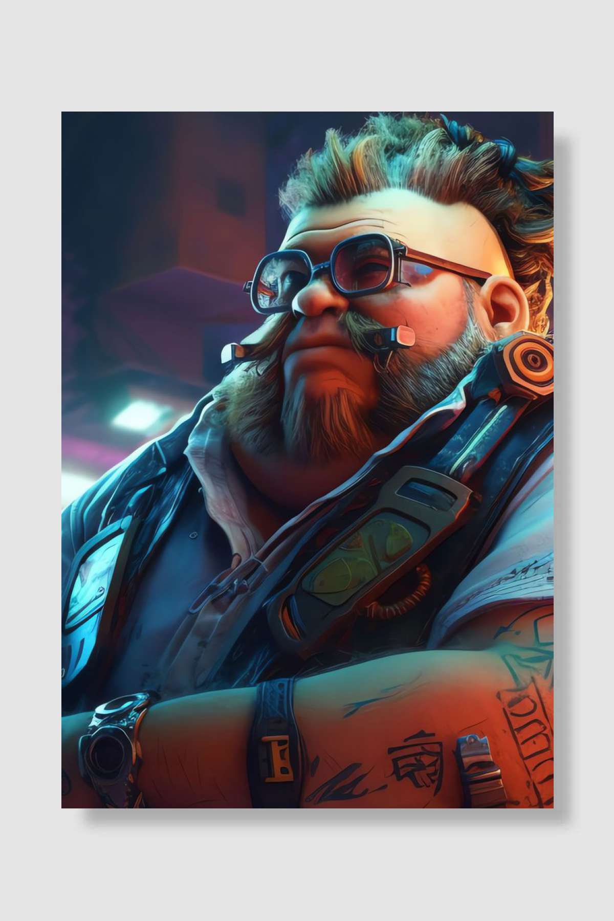 Mecha Muse Oyun Poster Çerçevesiz Yüksek Kalite Oyun Afiş Duvar Poster