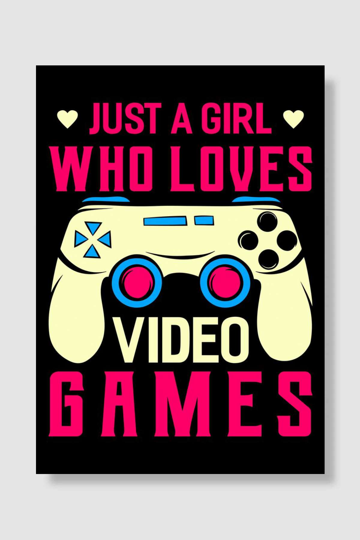 Gaming Video Game Gamer Oyun Poster Çerçevesiz Yüksek Kalite Oyun Afiş Duvar Poster