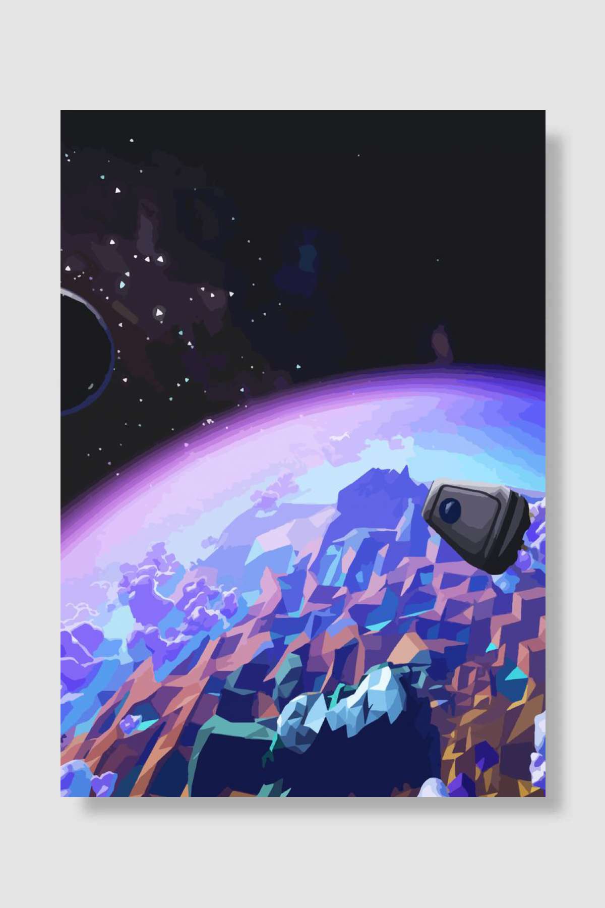 Astroneer Oyun Poster Çerçevesiz Yüksek Kalite Oyun Afiş Duvar Poster