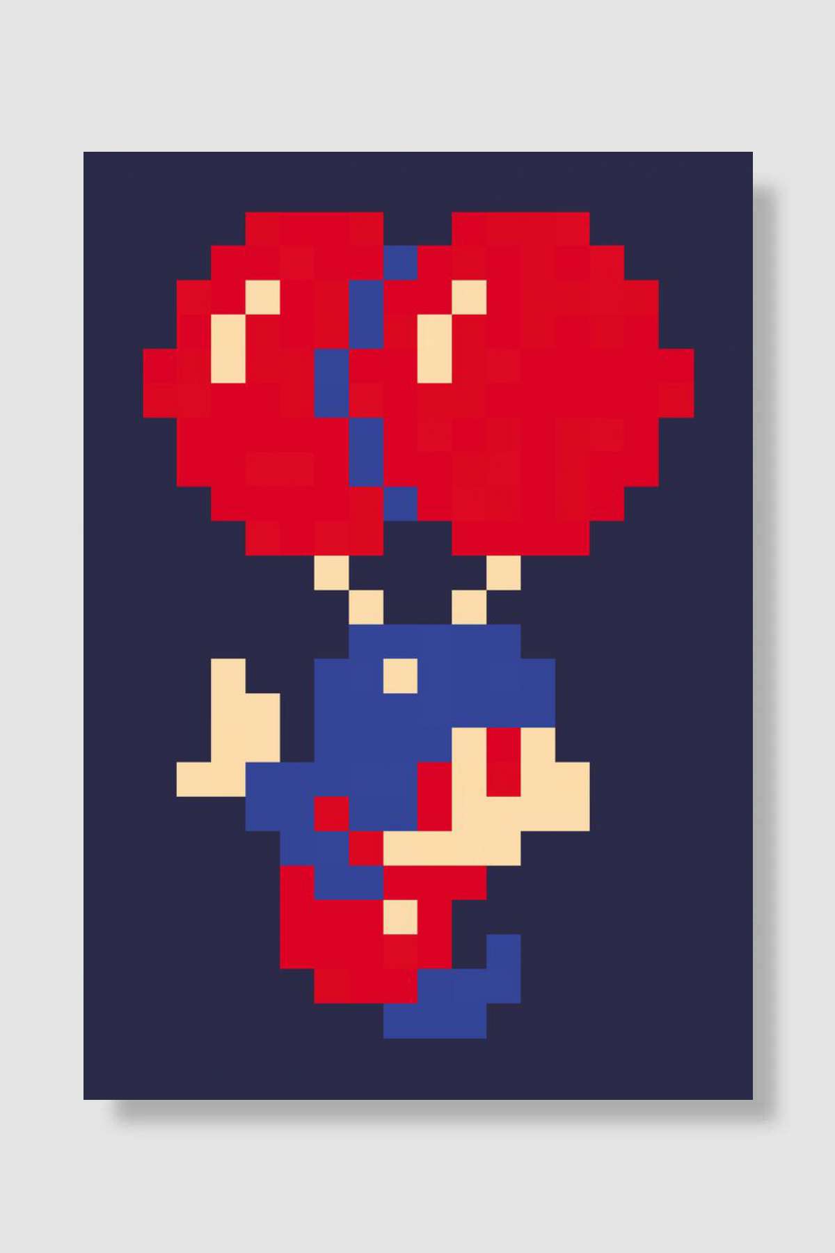 Balloon Fight Oyun Poster Çerçevesiz Yüksek Kalite Oyun Afiş Duvar Poster