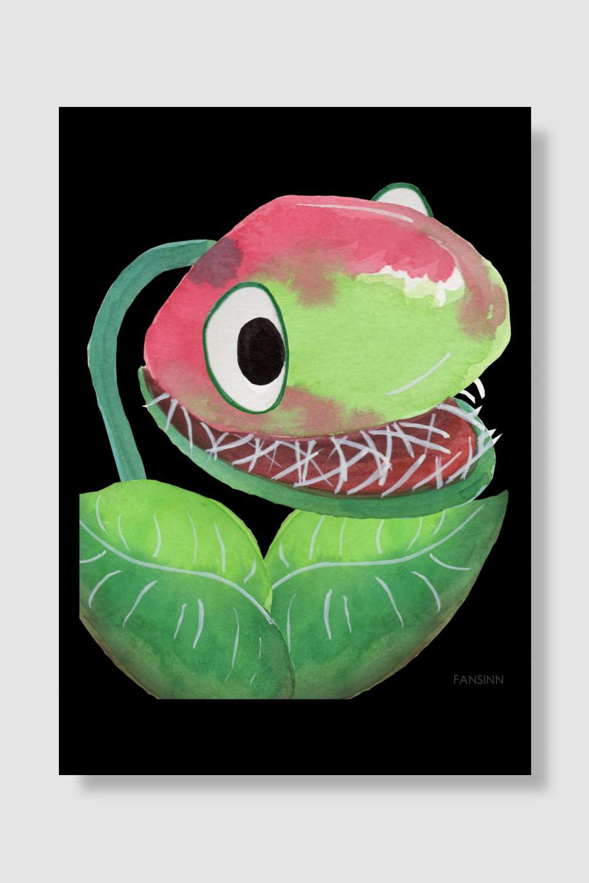 Plant devour flesh funny c Oyun Poster Çerçevesiz Yüksek Kalite Oyun Afiş Duvar Poster