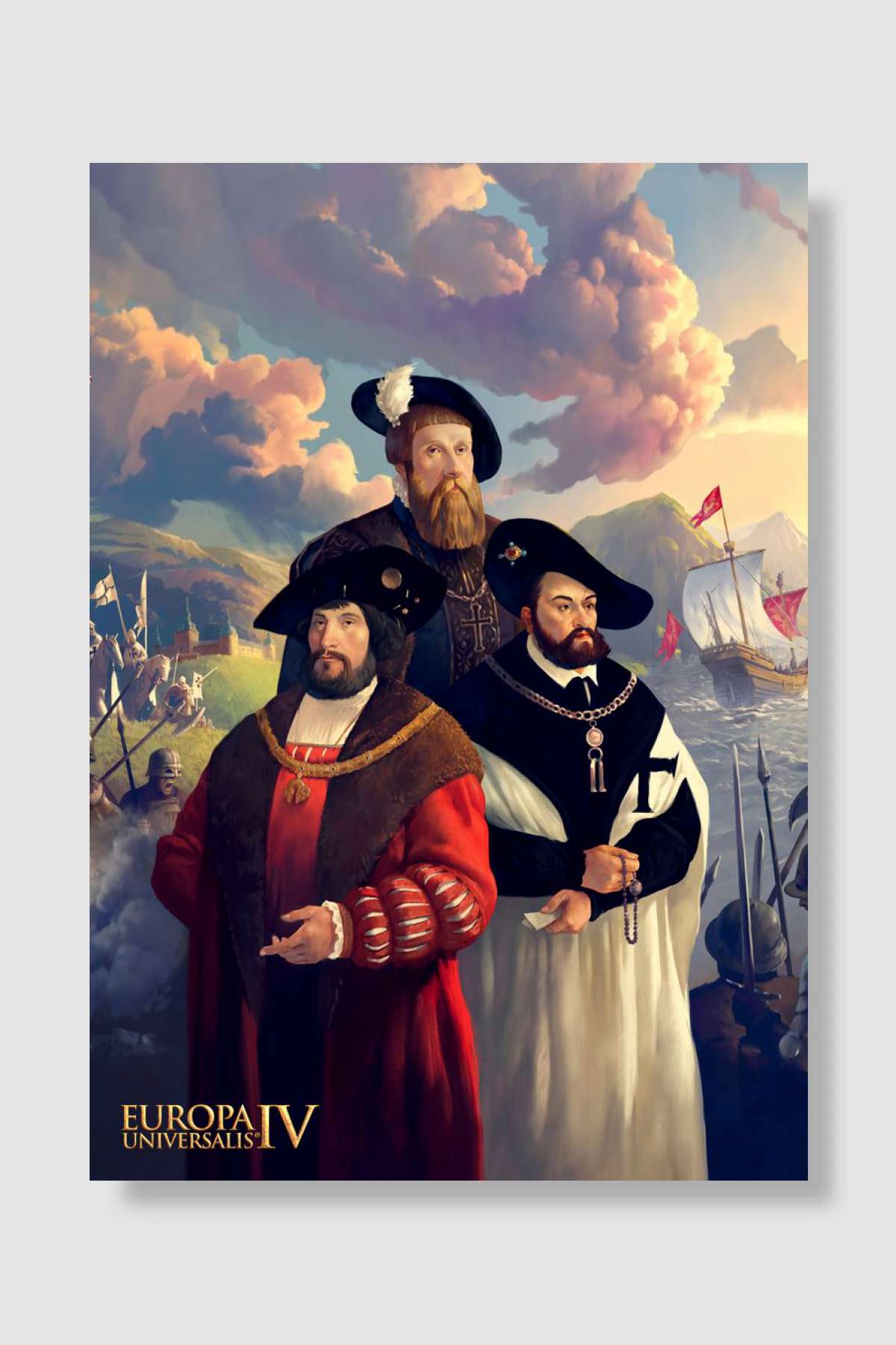 Lions of the North Oyun Poster Çerçevesiz Yüksek Kalite Oyun Afiş Duvar Poster