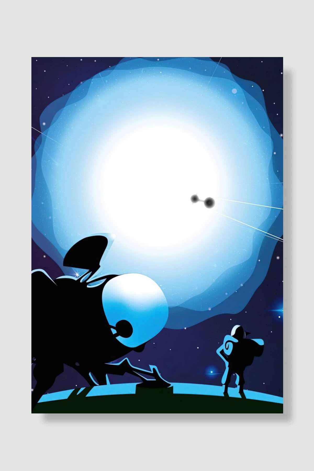 outer wilds Oyun Poster Çerçevesiz Yüksek Kalite Oyun Afiş Duvar Poster - En İyi Fiyatlarla