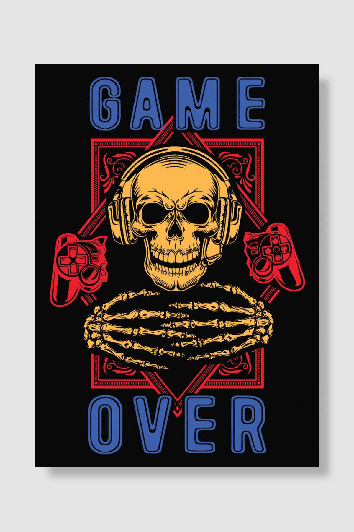 Gaming Gamer Videogames Oyun Poster Çerçevesiz Yüksek Kalite Oyun Afiş Duvar Poster