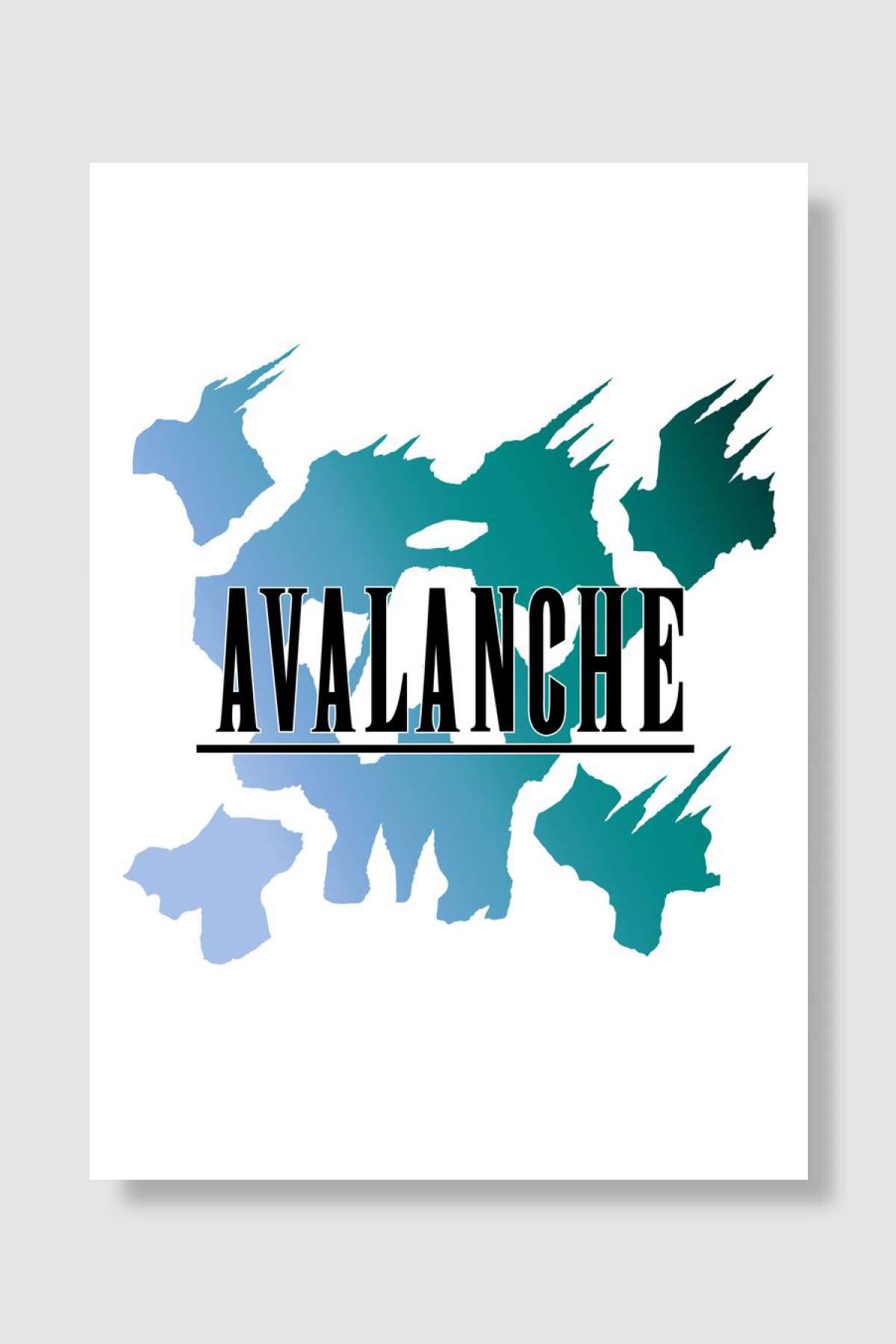 Avalanche Oyun Poster Çerçevesiz Yüksek Kalite Oyun Afiş Duvar Poster