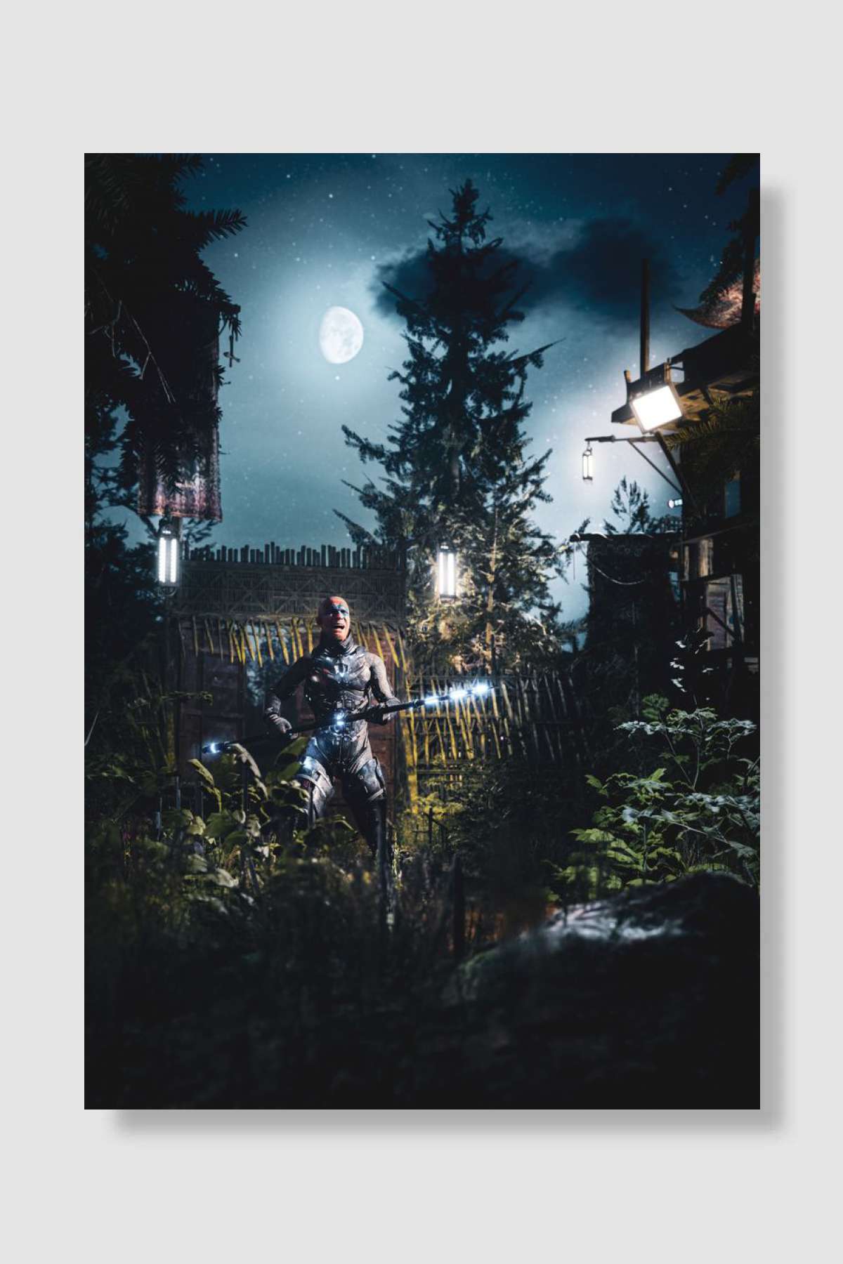 Who is there Oyun Poster Çerçevesiz Yüksek Kalite Oyun Afiş Duvar Poster