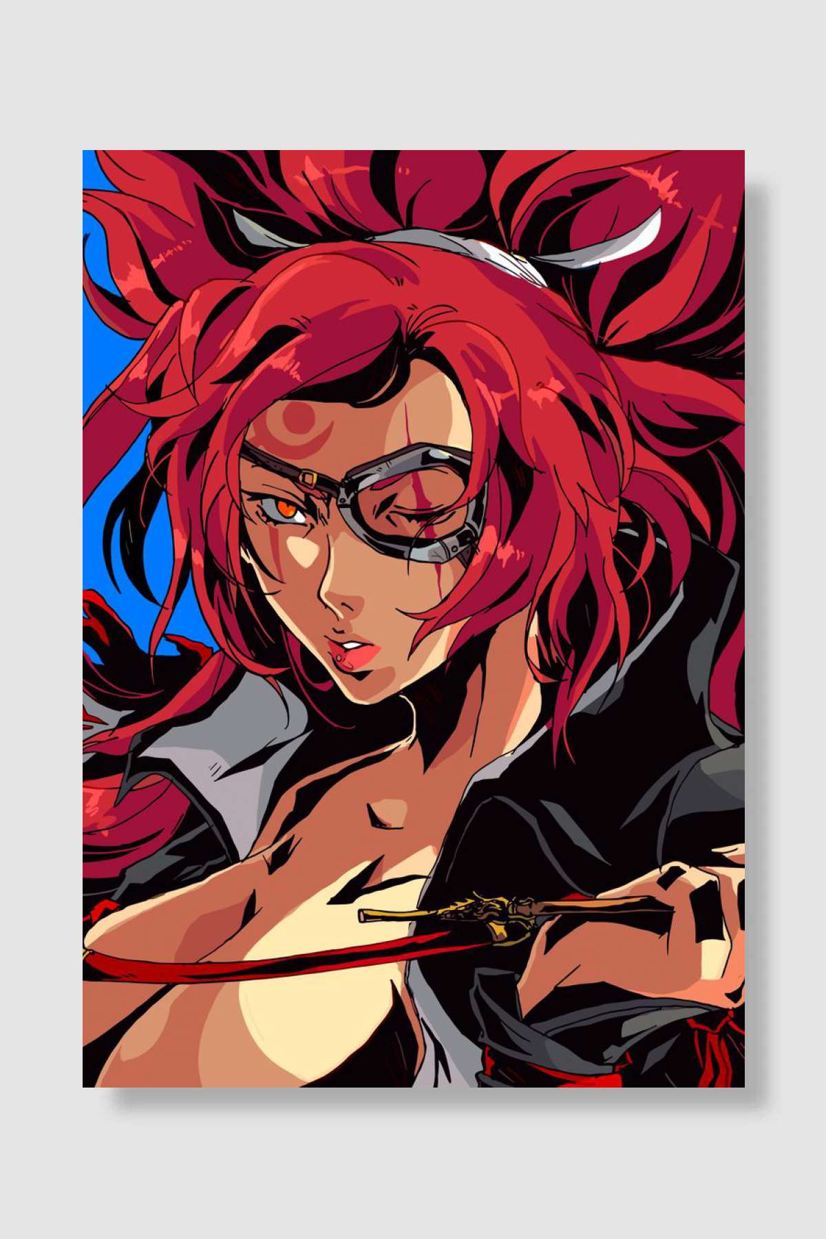 Guilty Gear Strive Oyun Poster Çerçevesiz Yüksek Kalite Oyun Afiş Duvar Poster