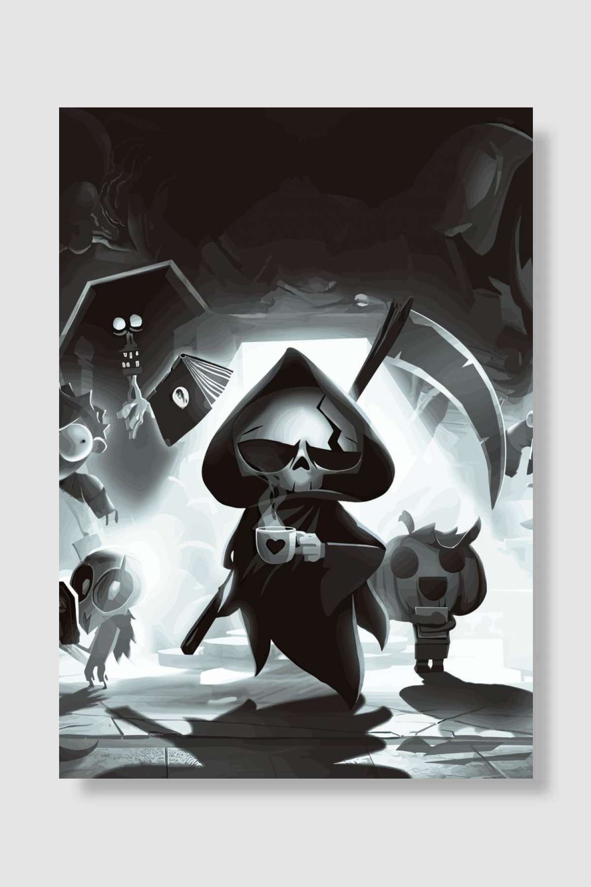 Have a nice death Oyun Poster Çerçevesiz Yüksek Kalite Oyun Afiş Duvar Poster