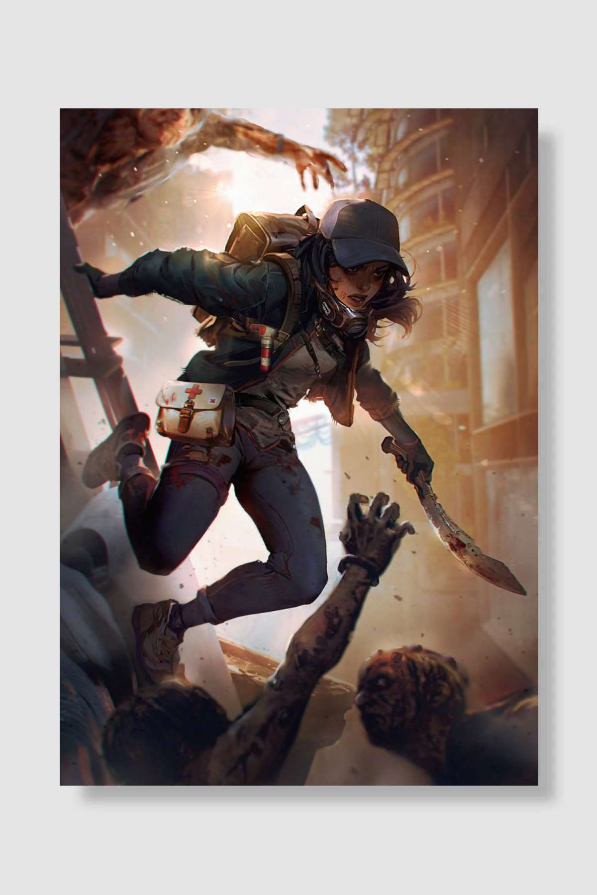 Medic Oyun Poster Çerçevesiz Yüksek Kalite Oyun Afiş Duvar Poster - En İyi Fiyatlarla