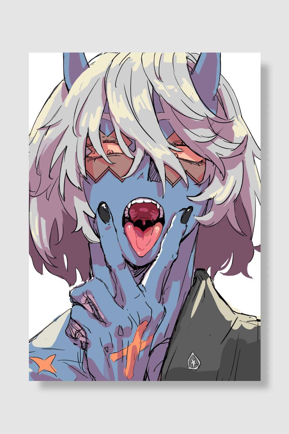 Guilty Gear Strive Oyun Poster Çerçevesiz Yüksek Kalite Oyun Afiş Duvar Poster