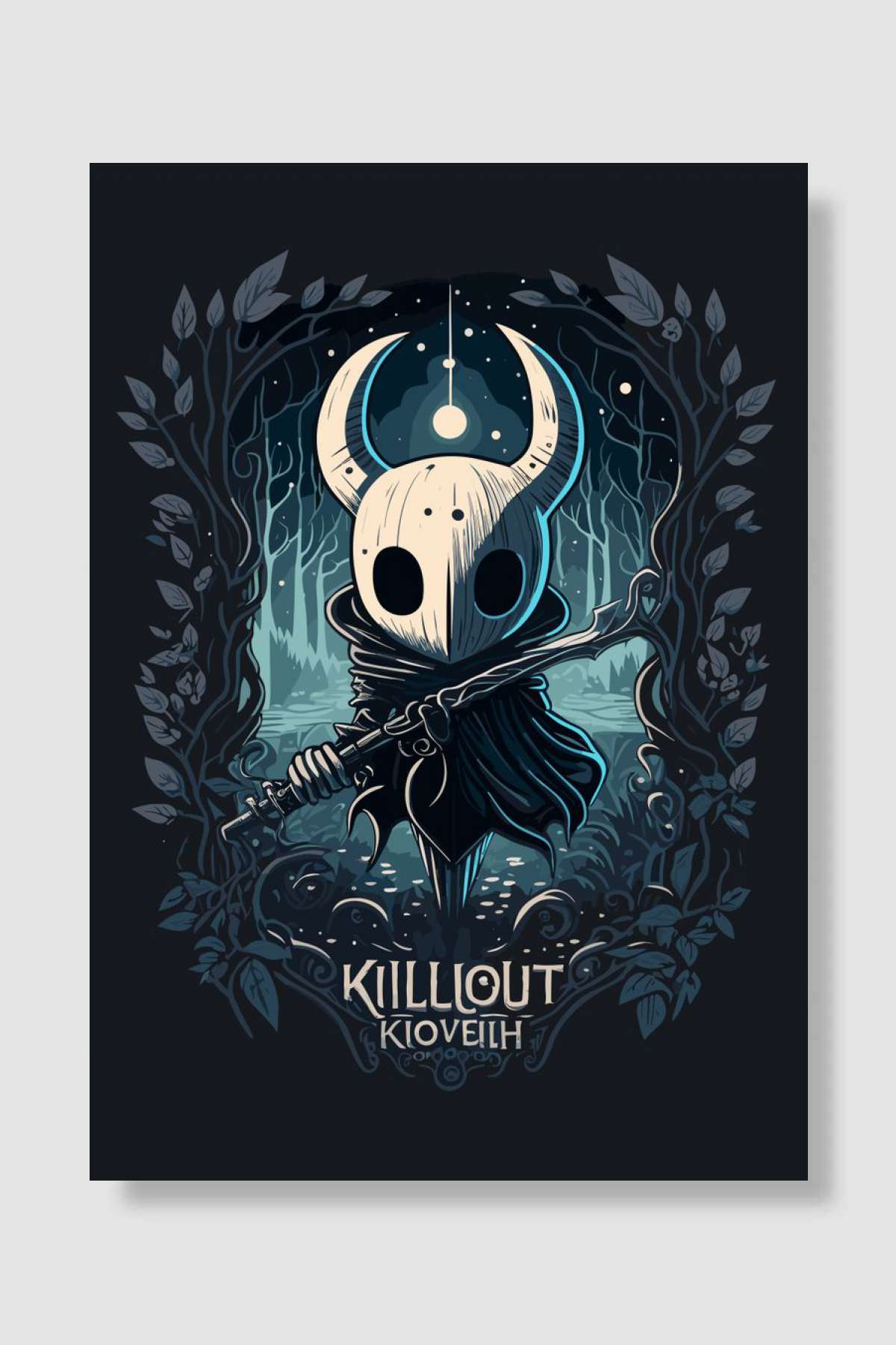 hollow knight Oyun Poster Çerçevesiz Yüksek Kalite Oyun Afiş Duvar Poster - En İyi Fiyatlarla