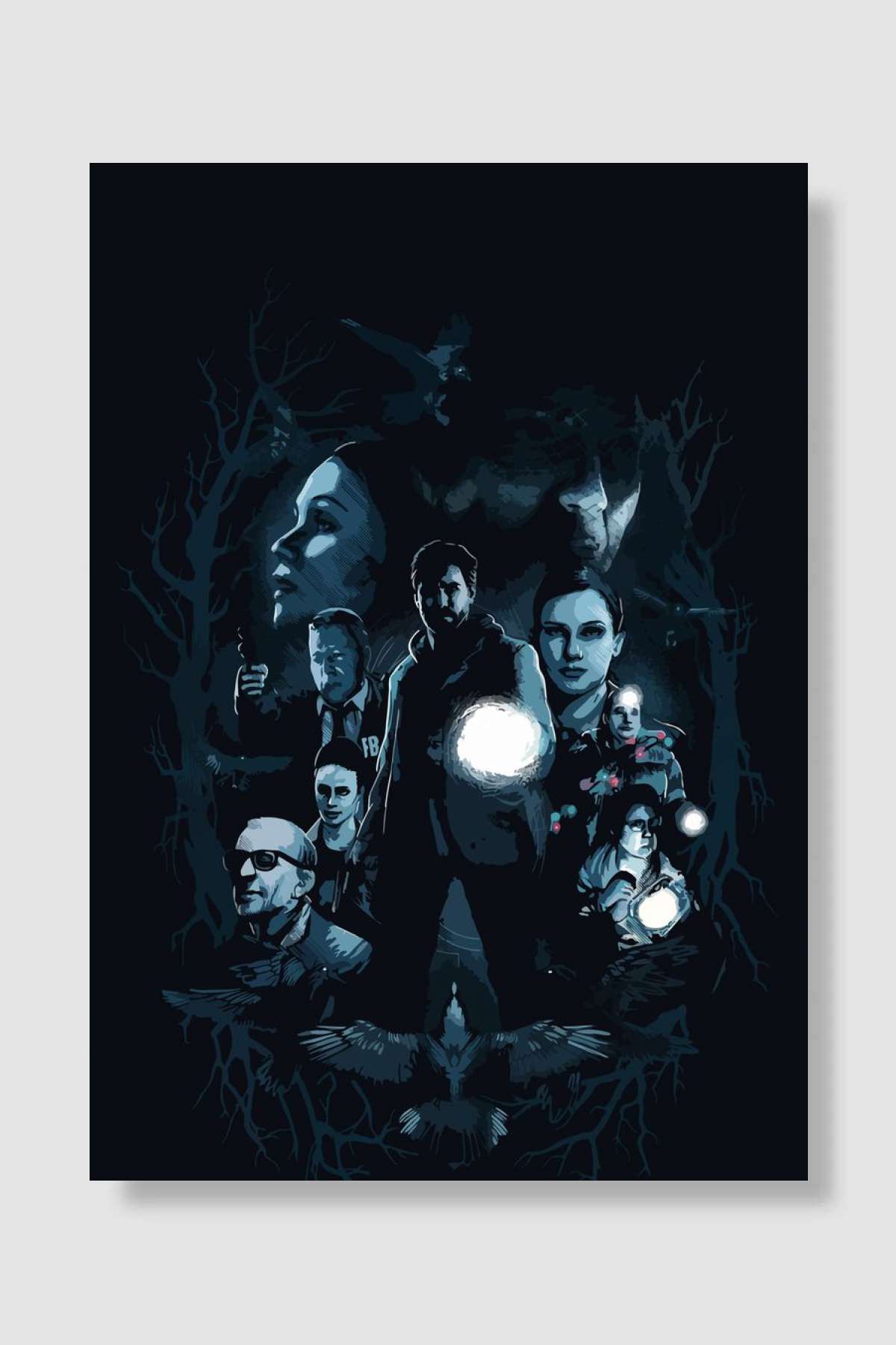 alan wake Oyun Poster Çerçevesiz Yüksek Kalite Oyun Afiş Duvar Poster