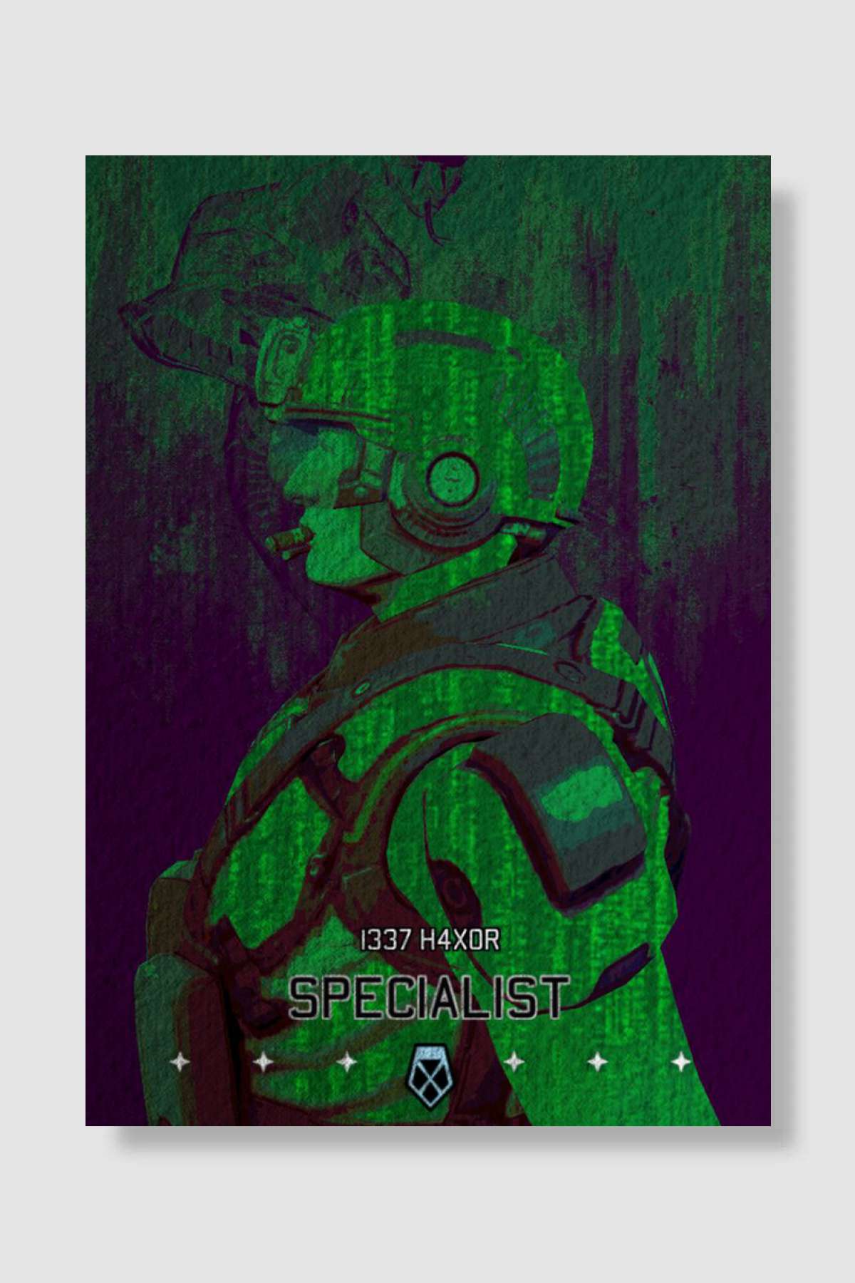 SPECIALIST Oyun Poster Çerçevesiz Yüksek Kalite Oyun Afiş Duvar Poster