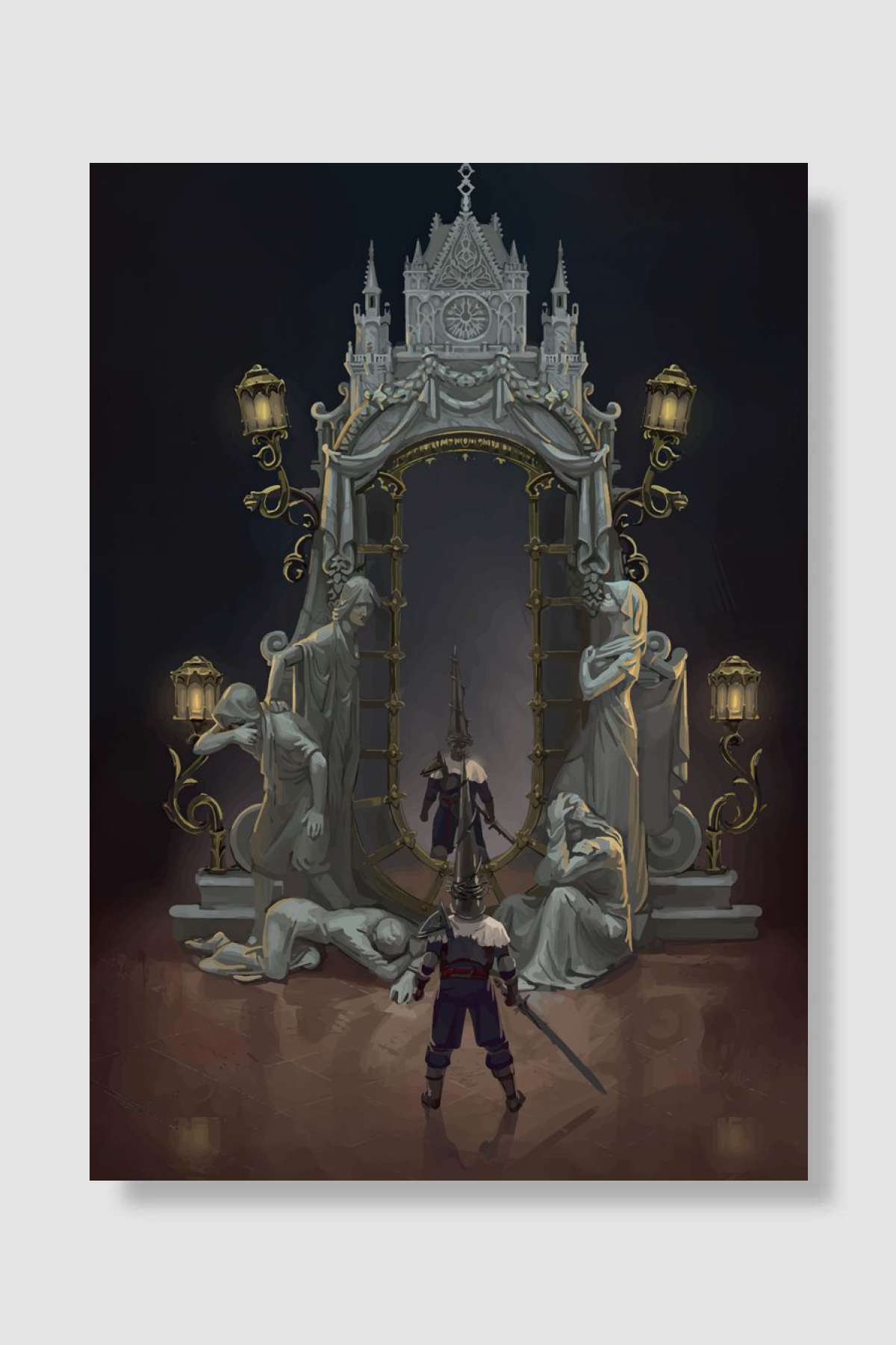 Blasphemous Oyun Poster Çerçevesiz Yüksek Kalite Oyun Afiş Duvar Poster - En İyi Fiyatlarla