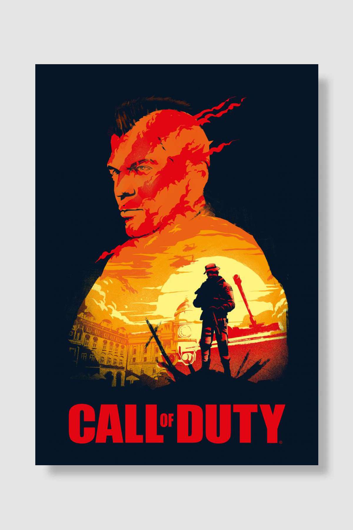 COD Oyun Poster Çerçevesiz Yüksek Kalite Oyun Afiş Duvar Poster