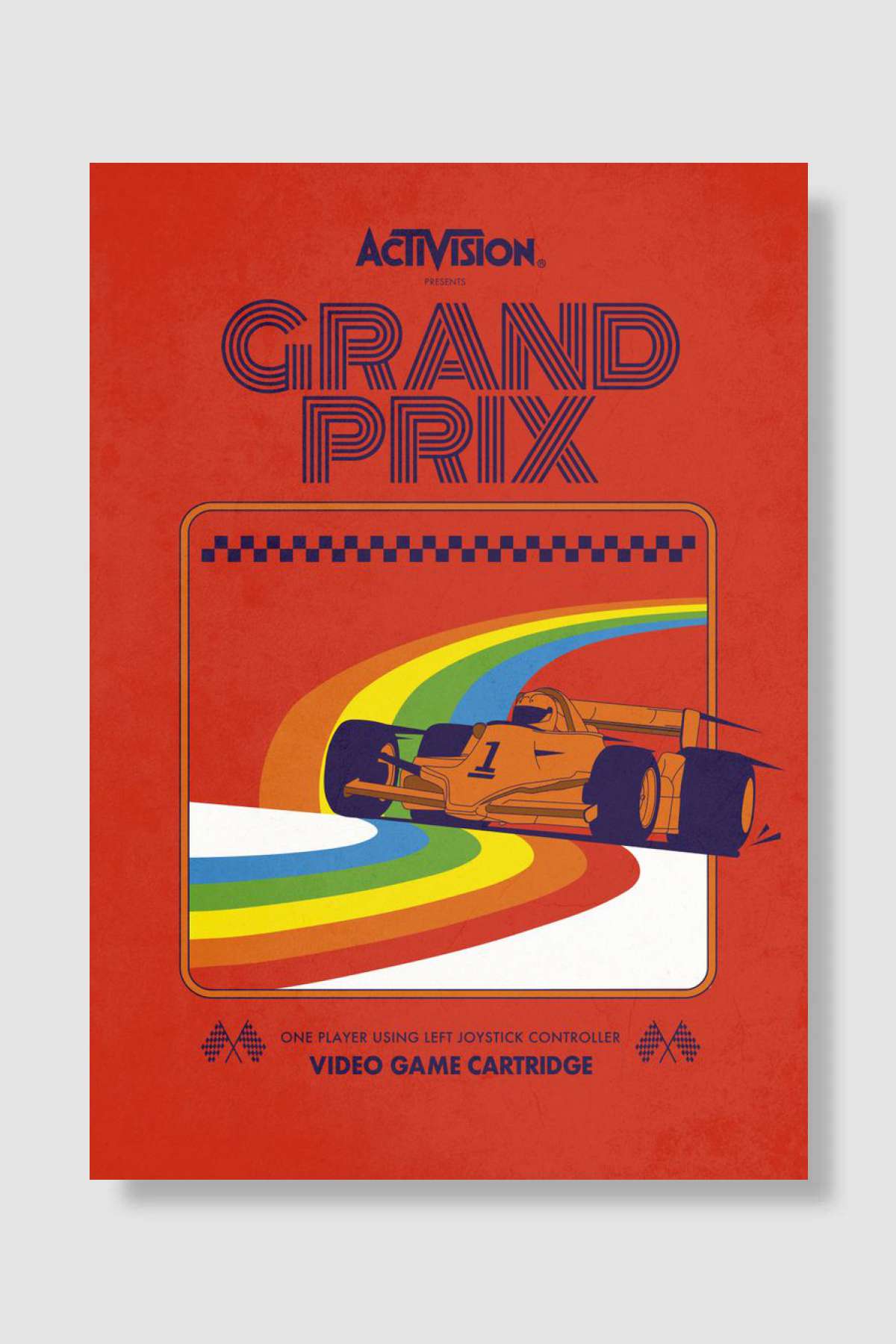 Grand Prix Oyun Poster Çerçevesiz Yüksek Kalite Oyun Afiş Duvar Poster