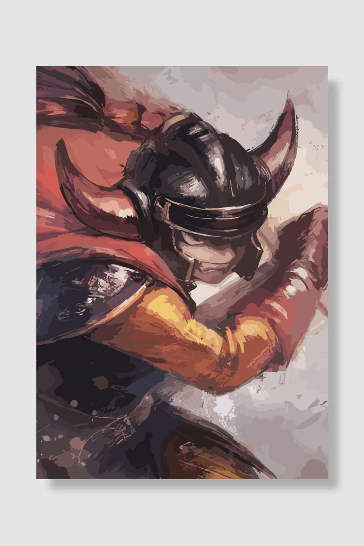 Dragon Quest Game Oyun Poster Çerçevesiz Yüksek Kalite Oyun Afiş Duvar Poster