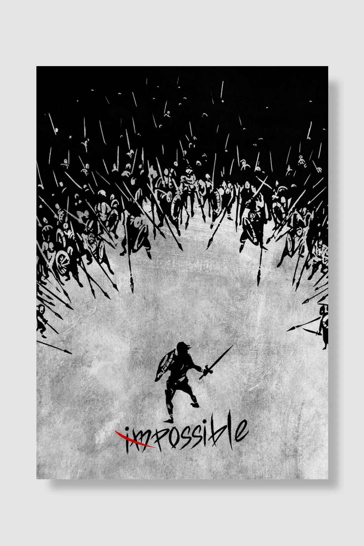 Impossible Inspiration Art Oyun Poster Çerçevesiz Yüksek Kalite Oyun Afiş Duvar Poster