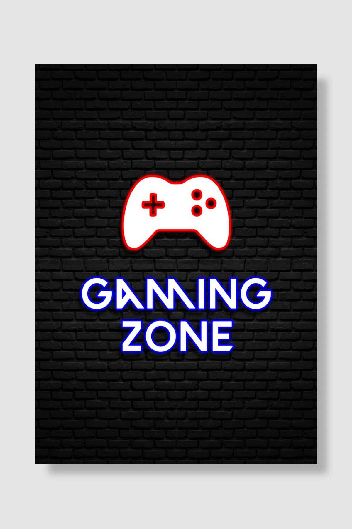 gaming zone Oyun Poster Çerçevesiz Yüksek Kalite Oyun Afiş Duvar Poster - En İyi Fiyatlarla