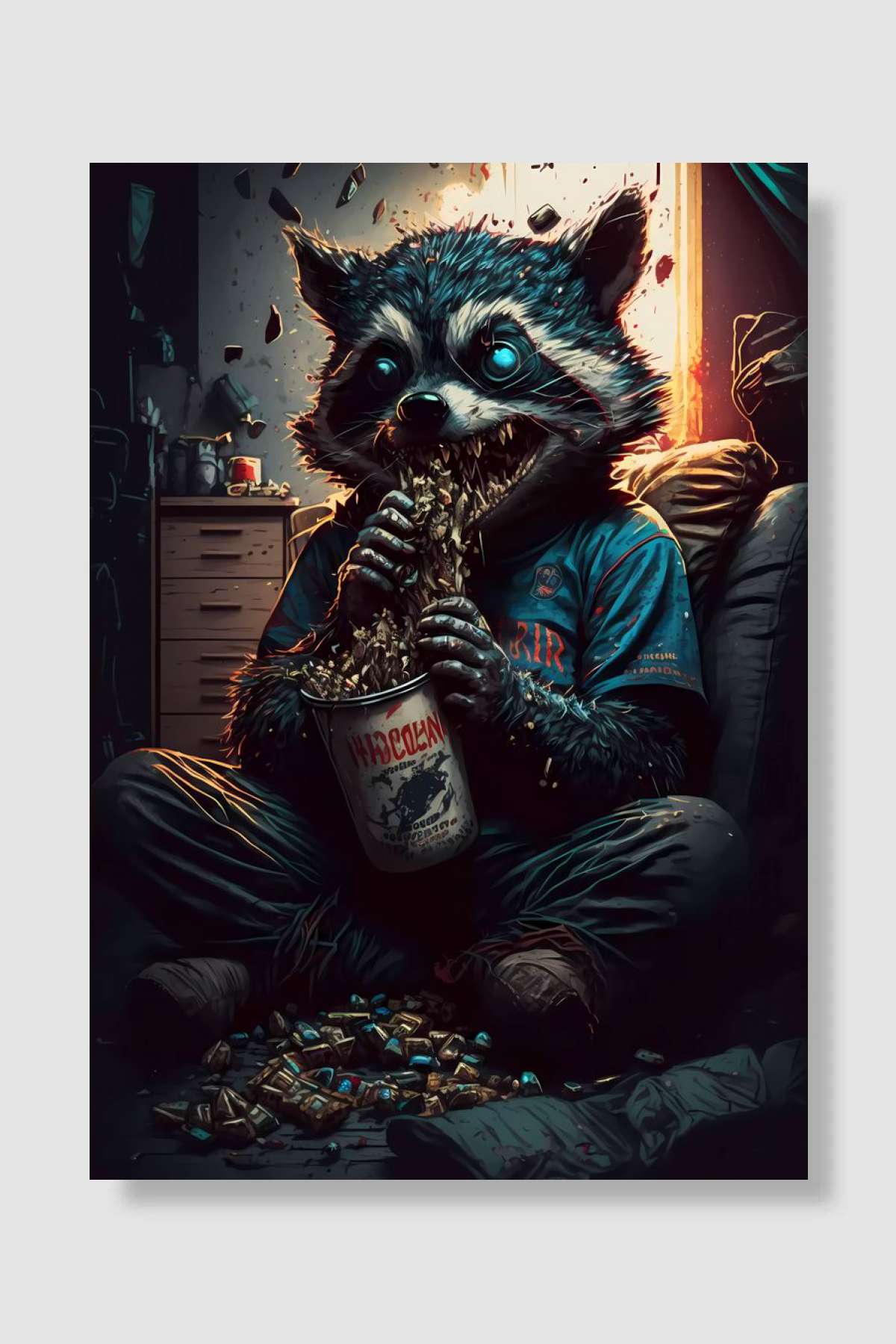 Coony The Monster Oyun Poster Çerçevesiz Yüksek Kalite Oyun Afiş Duvar Poster - En İyi Fiyatlarla