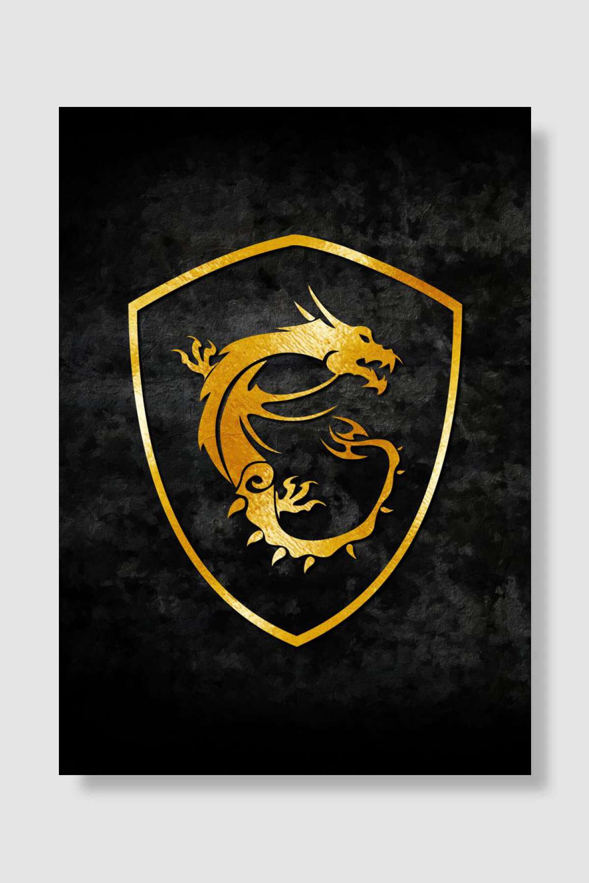 msi Oyun Poster Çerçevesiz Yüksek Kalite Oyun Afiş Duvar Poster