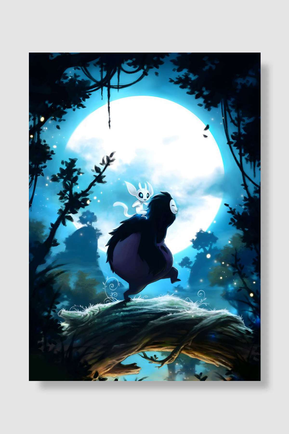 Ori and the Blind Forest Oyun Poster Çerçevesiz Yüksek Kalite Oyun Afiş Duvar Poster