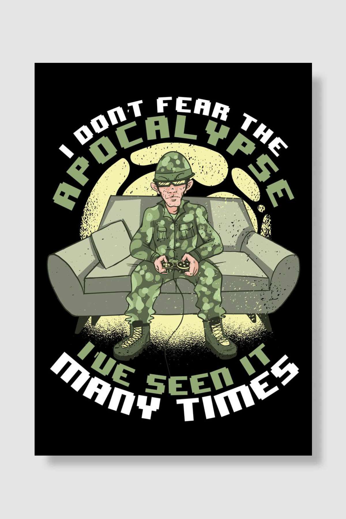 Gaming Video Games Gamer Oyun Poster Çerçevesiz Yüksek Kalite Oyun Afiş Duvar Poster