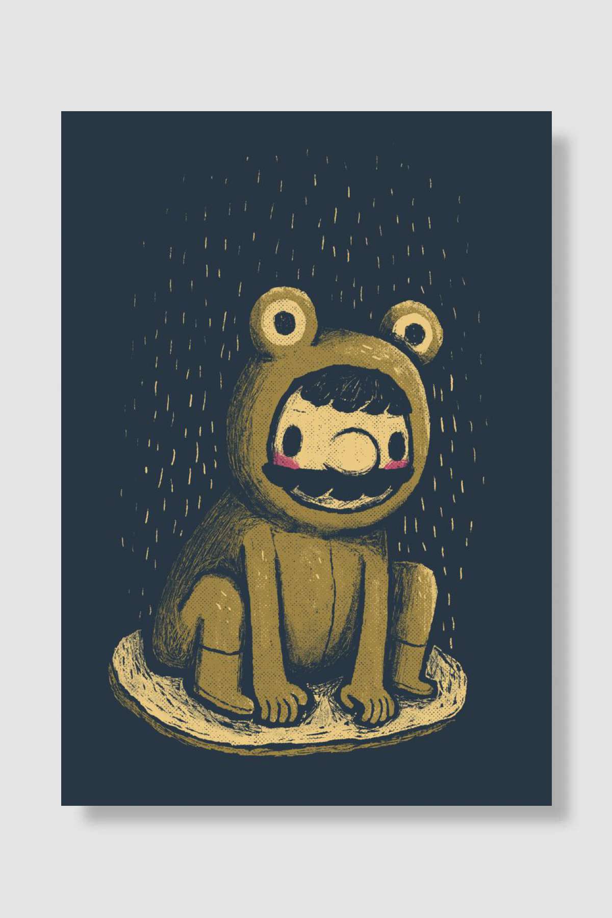 the life of a frogman Oyun Poster Çerçevesiz Yüksek Kalite Oyun Afiş Duvar Poster