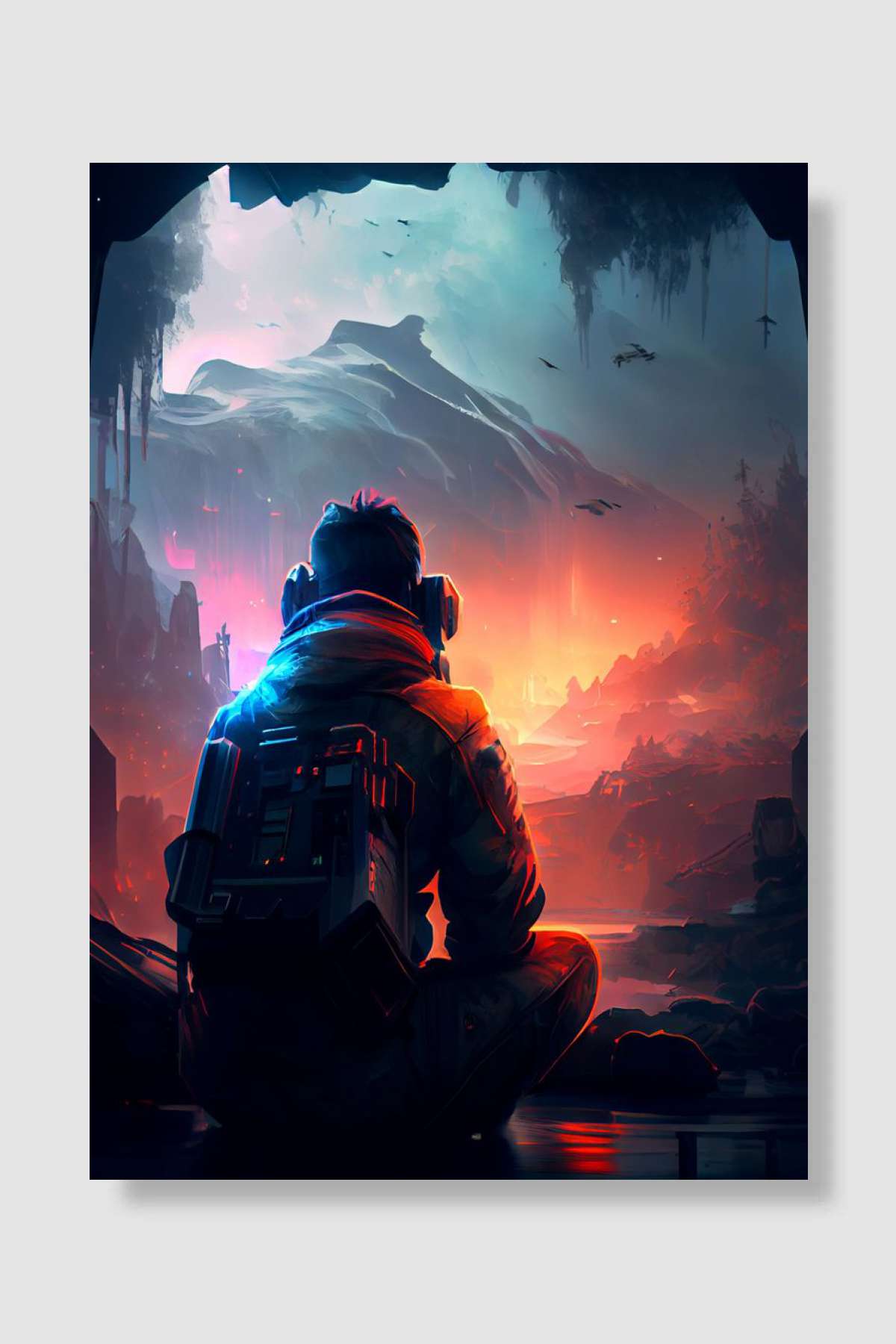 Gaming Room Gamer Game Oyun Poster Çerçevesiz Yüksek Kalite Oyun Afiş Duvar Poster